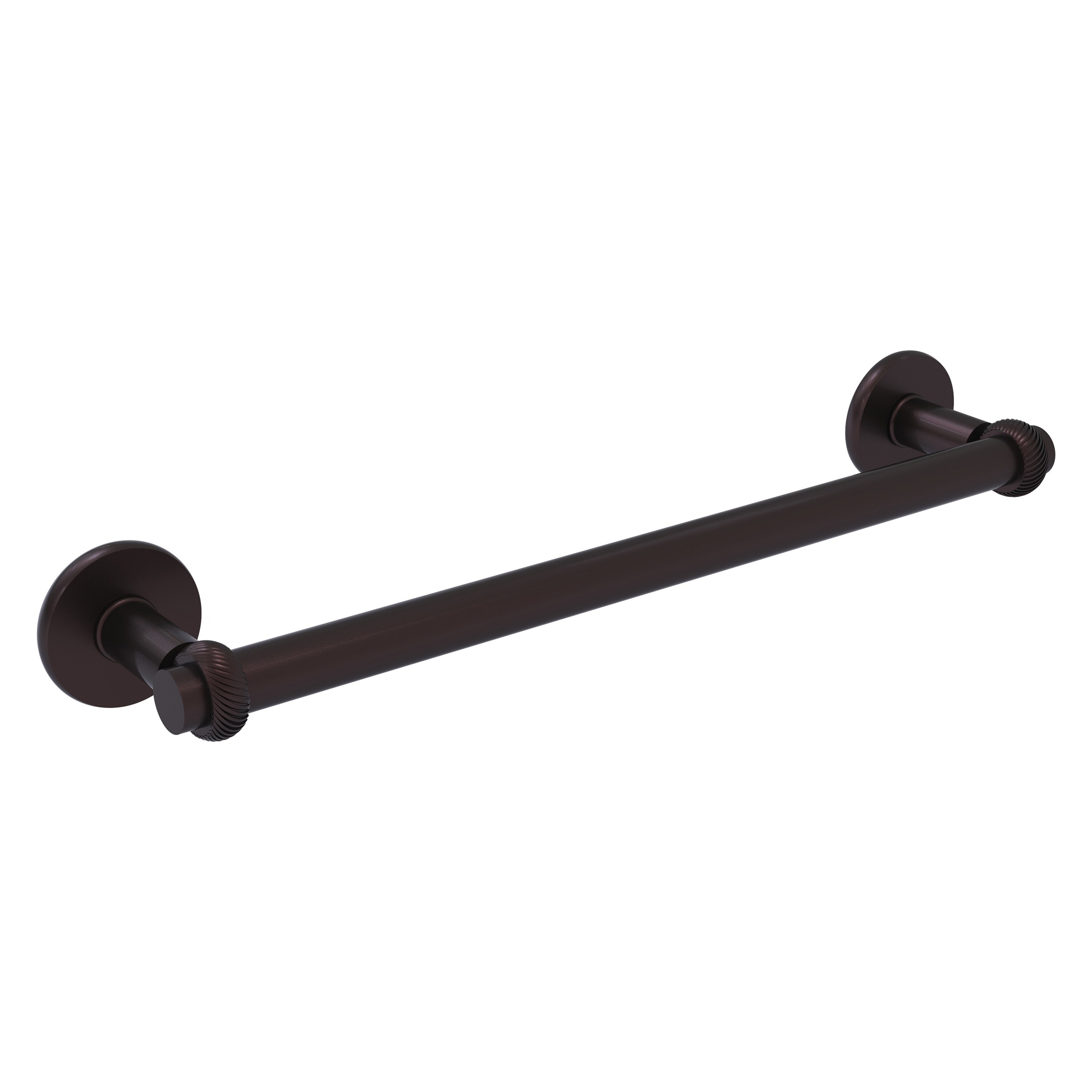 Allied Brass 2051T/18-ABZ Continental 18-in Antique Bronze Wall mount Single Towel Bar