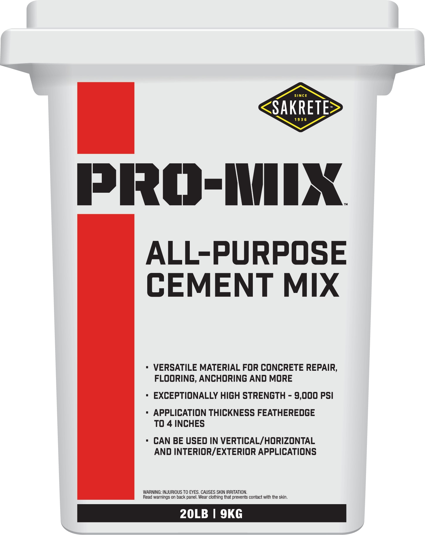 Sakrete Pro Mix 20-lb Repair in the Concrete & Mortar Repair department at