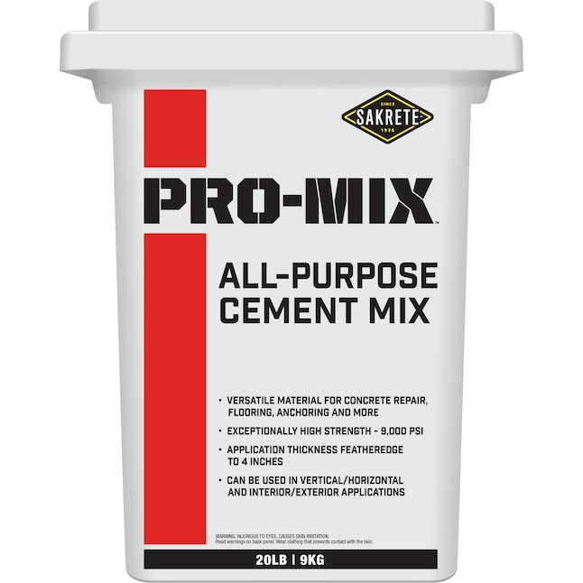 Sakrete Pro Mix 20-lb Repair in the Concrete & Mortar Repair department at