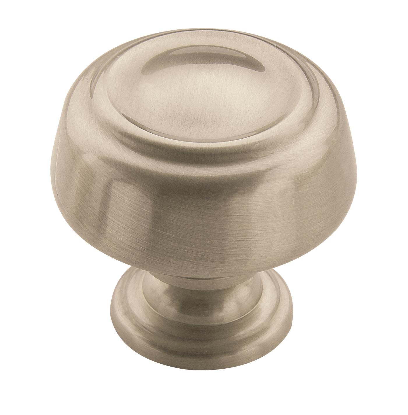 Amerock BP538072G10 Kane 1-5/8-in Satin Nickel Round Transitional Cabinet Knob