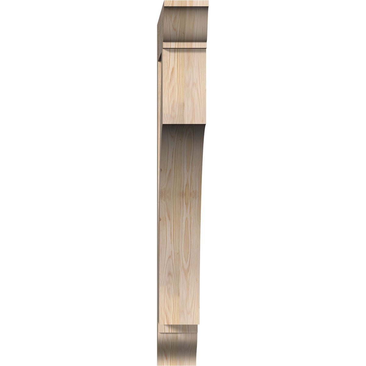Ekena Millwork BKT06X36X48WTL01SDF Exterior-Brackets-Braces - View #2