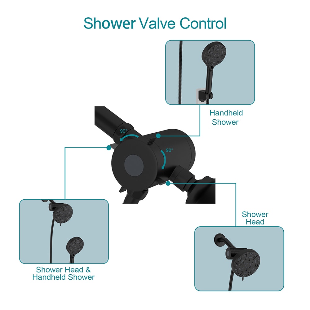 KICHAE KSLF17007-B Fixed-Showerhead - View #4