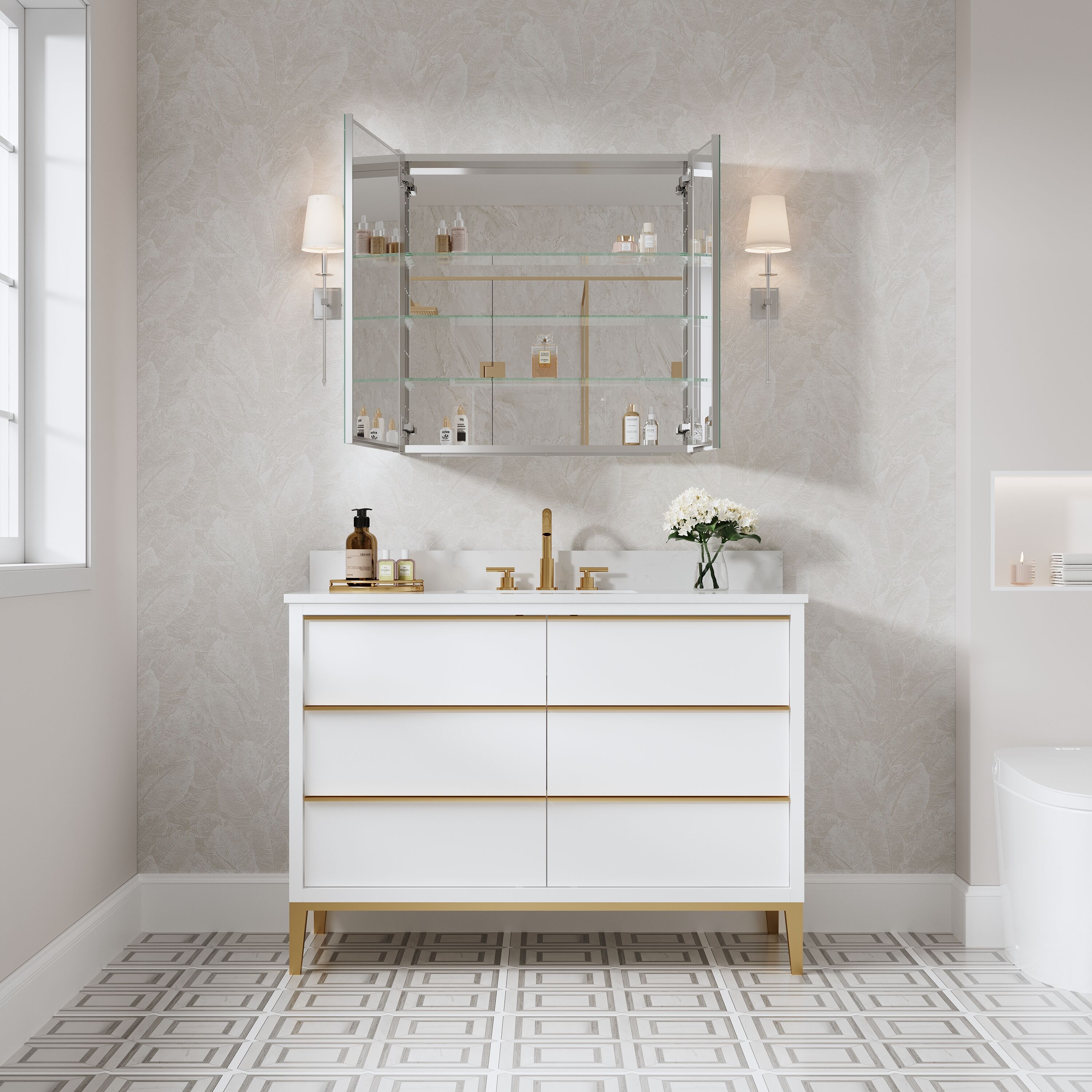 WELLFOR EX-20F4836 Bathroom-Medicine-Cabinets - View #18