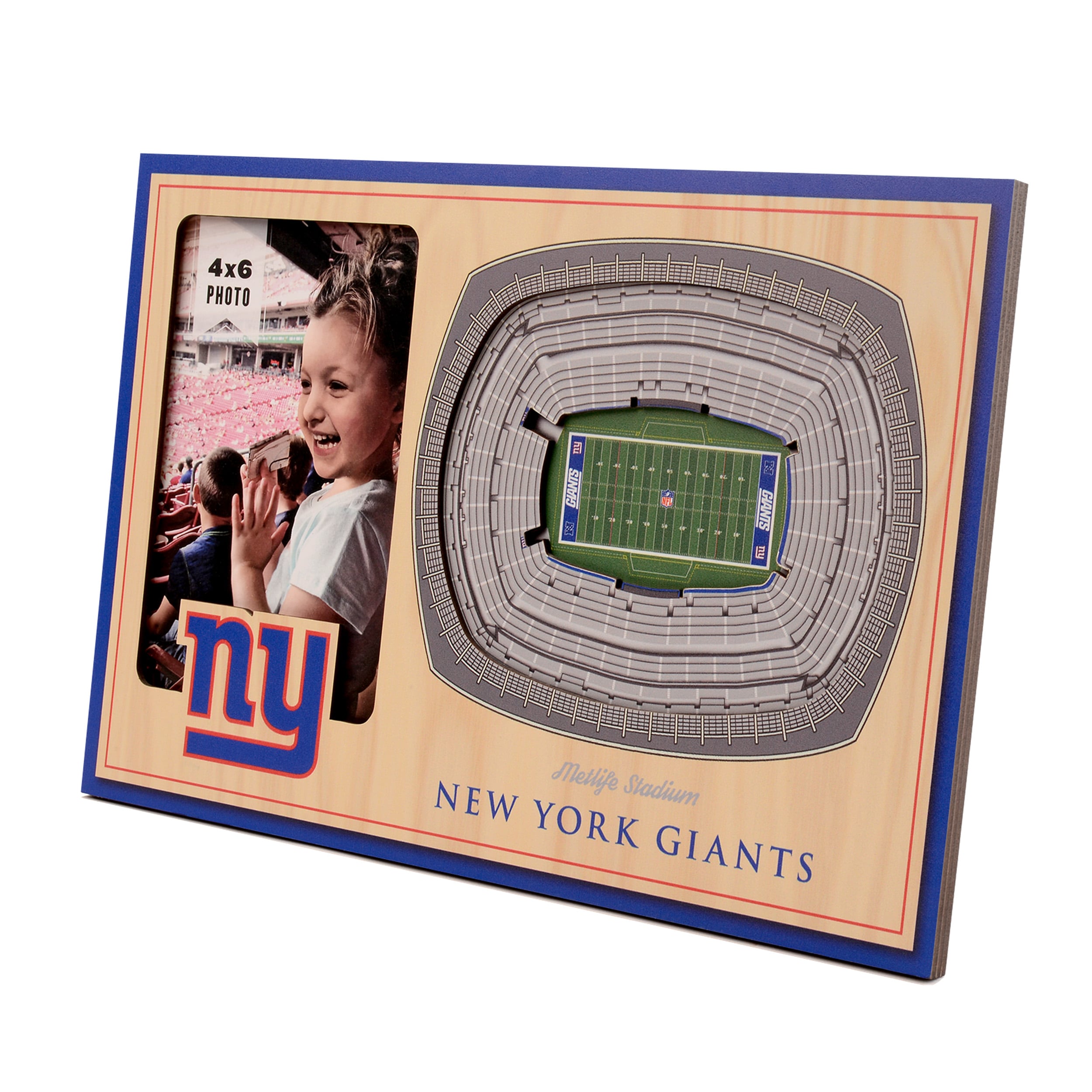 Detroit Lions 10.5 x 8 Best Dog Clip Photo Frame