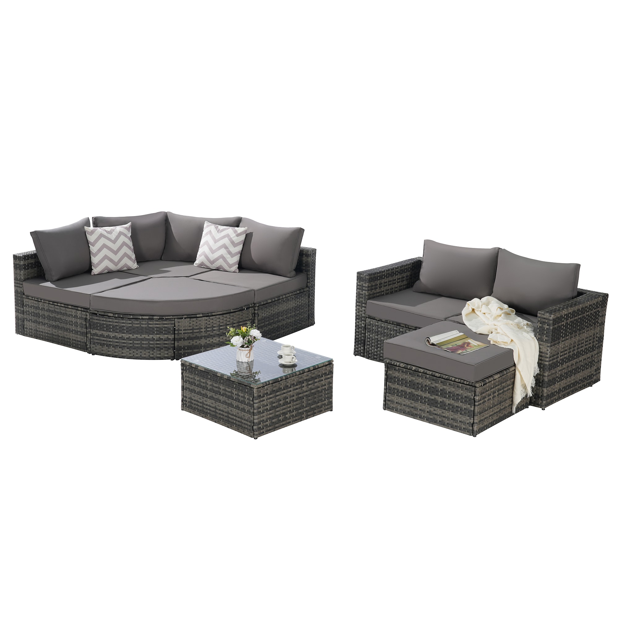 SINOFURN SYA020349BG Patio-Sofas-Daybeds - View #13