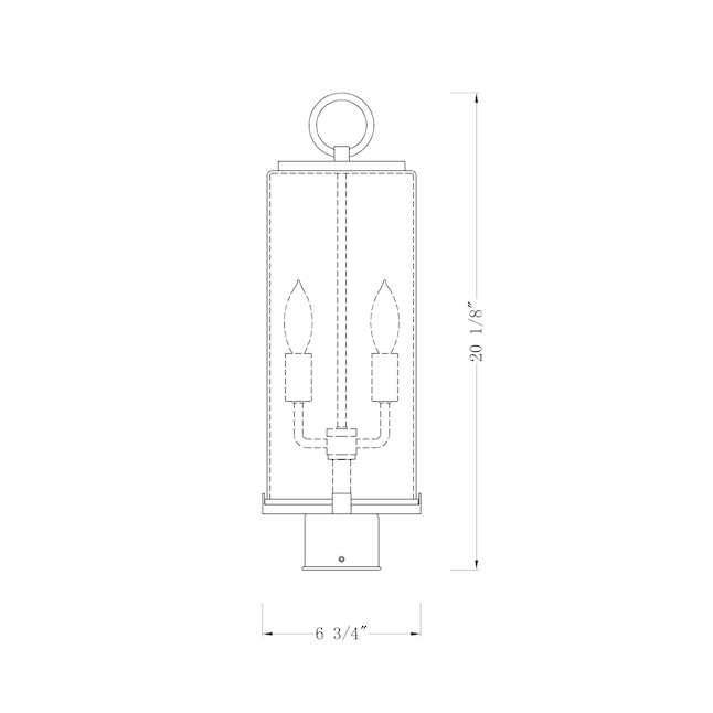 Z-Lite Sana 20.25-in H Black Hardwired Halogen Post Light in Z-Lite Sana 20.25-in H Black Hardwired Halogen Post Light in