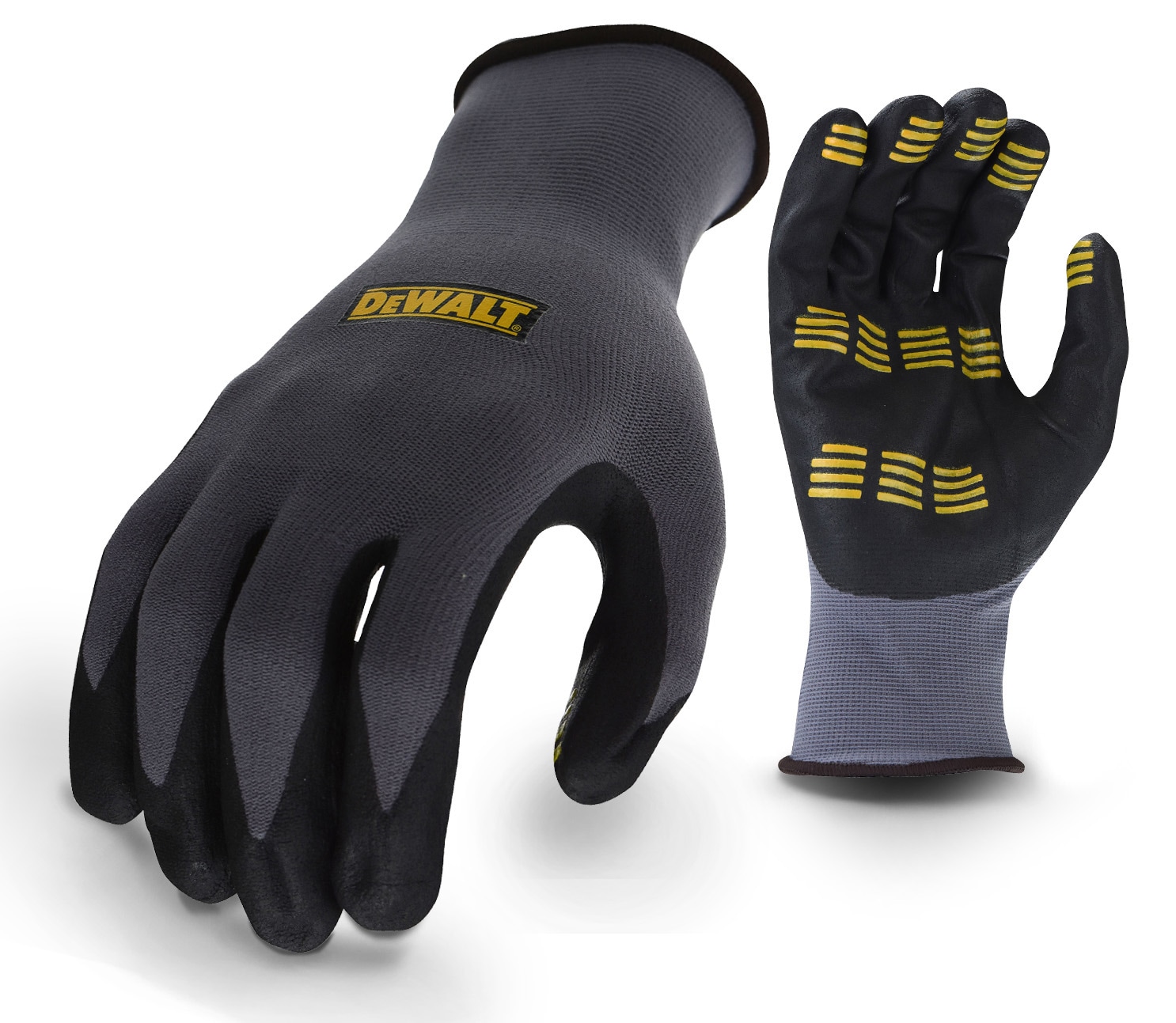 Midwest Quality Gloves Max 365 Grip Gloves Black/Blue S/M 1 pk