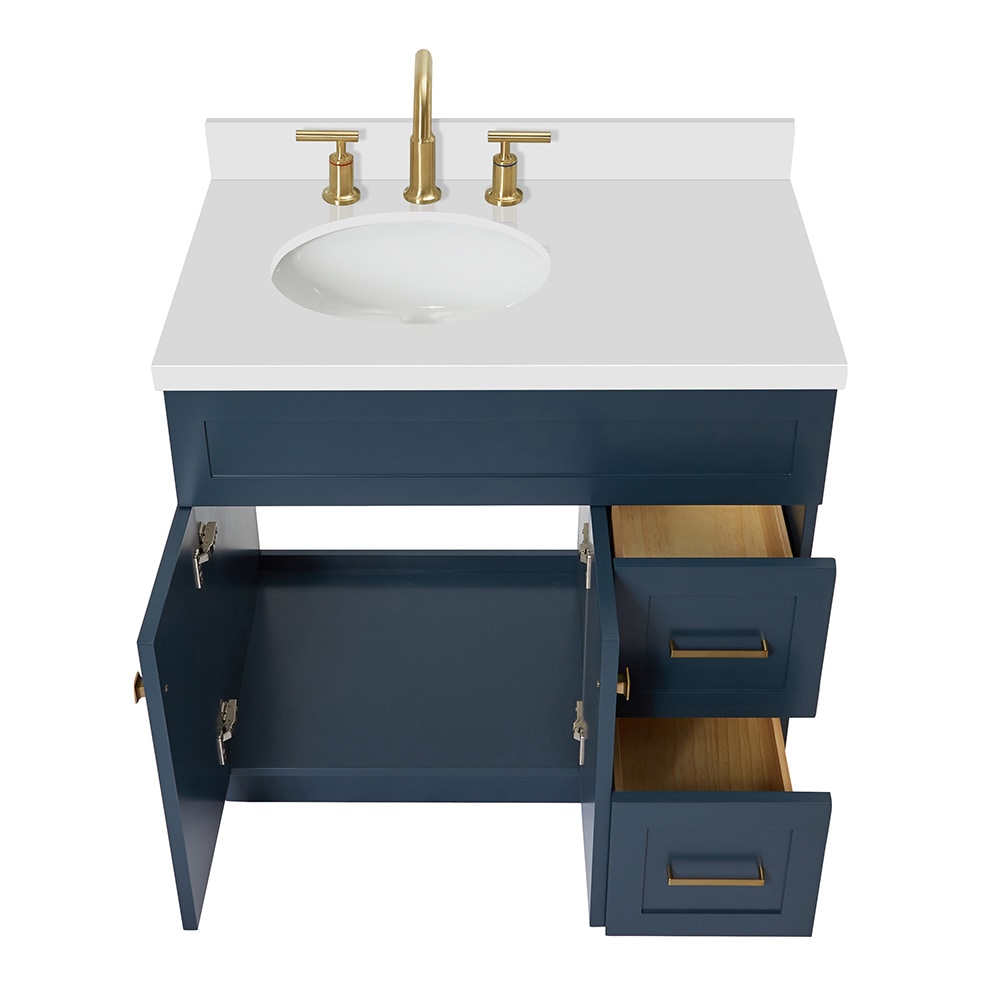ARIEL F037SLWQOVOMNB Bath-Vanity-Combo - View #5