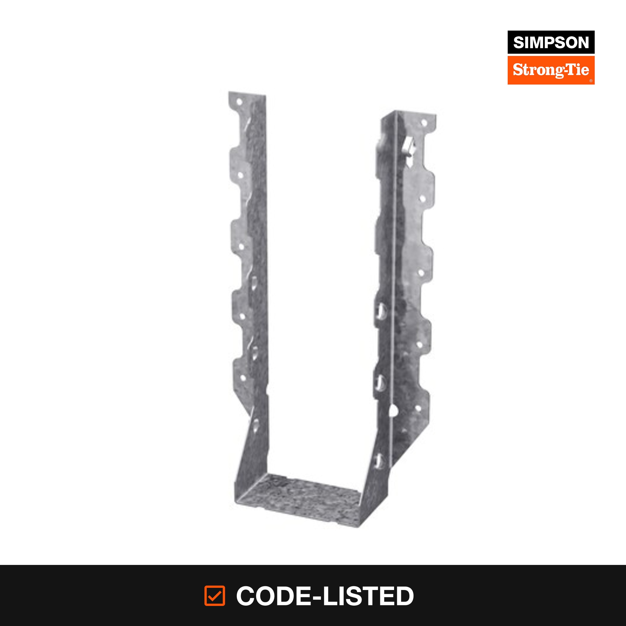Simpson Strong-Tie LUS 4-in x 14-in Single 18 -Gauge G90 galvanized Face mount joist hanger