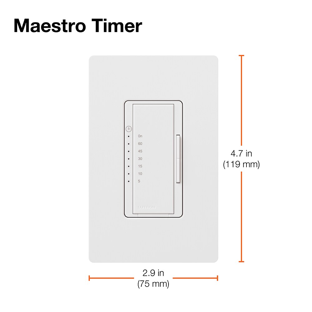 Lutron MA-T51MN-WH timers - View #6