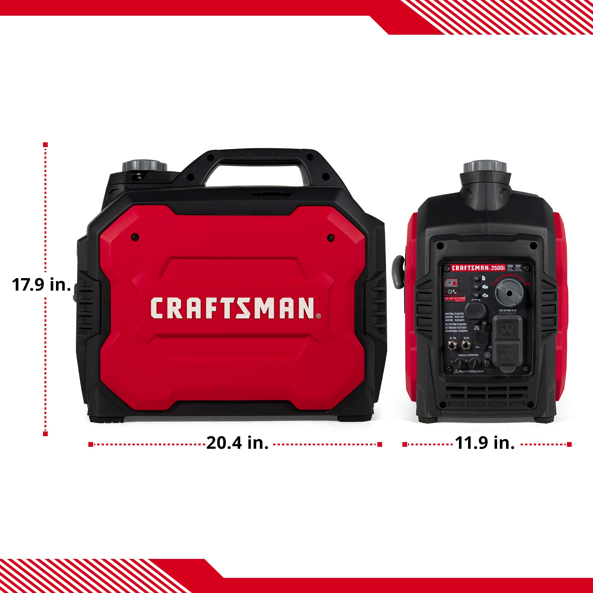 CRAFTSMAN CMXGIAC2500B Inverter-Generators - View #7