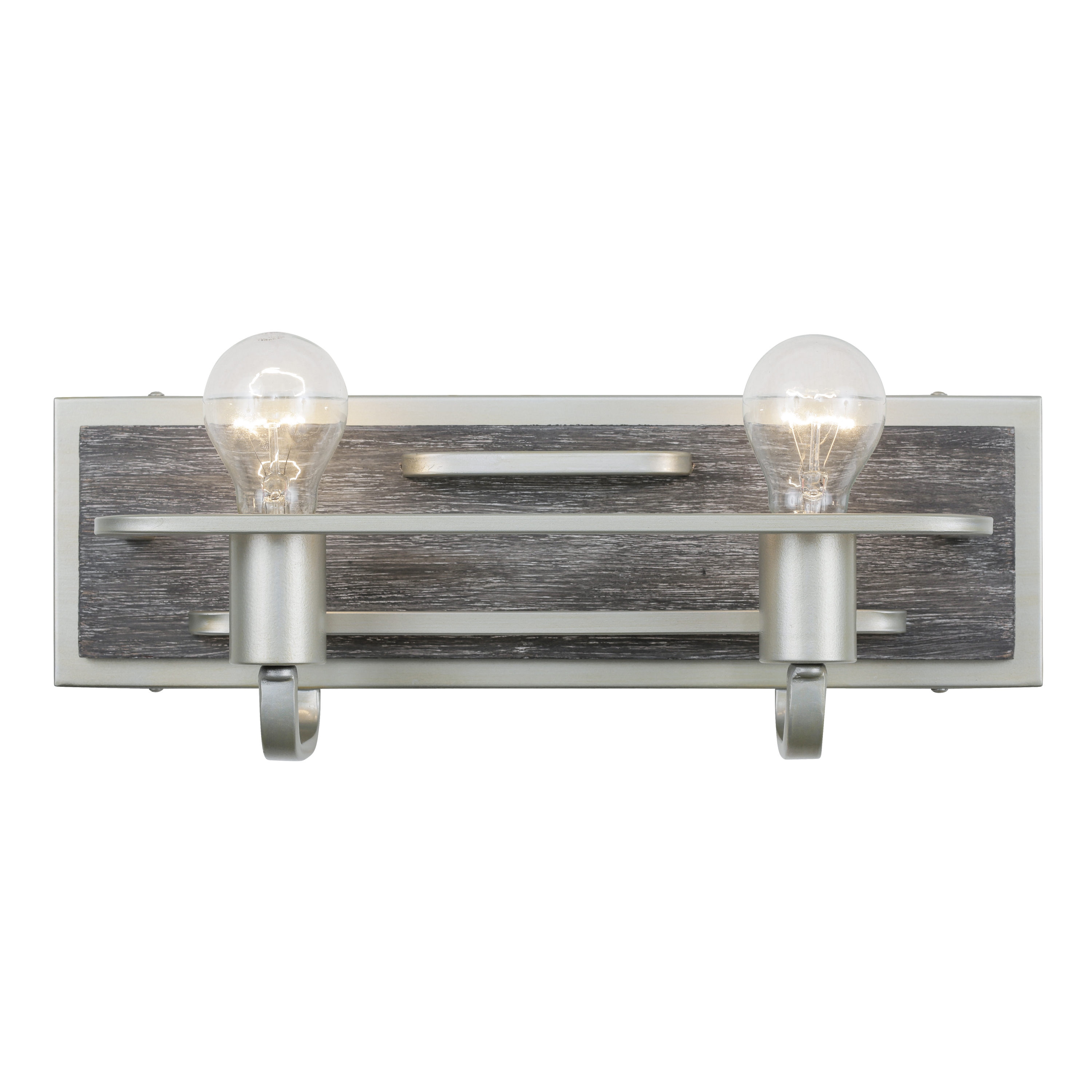 Varaluz 268B02SOG Lofty 17.1-in 2 -Light Gray Farmhouse Vanity light