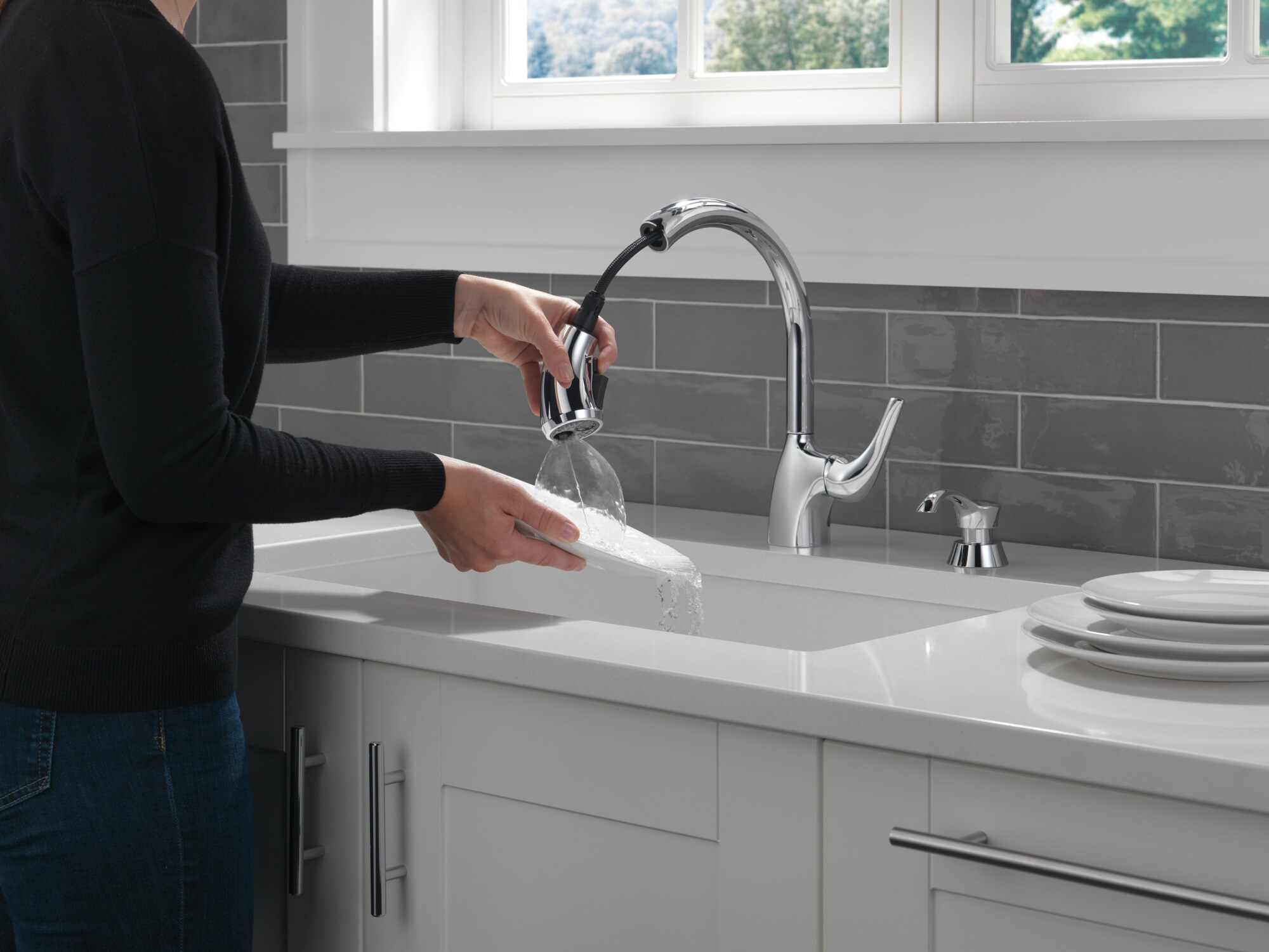 Delta 19794Z-SD-DST Kitchen-Faucets - View #9