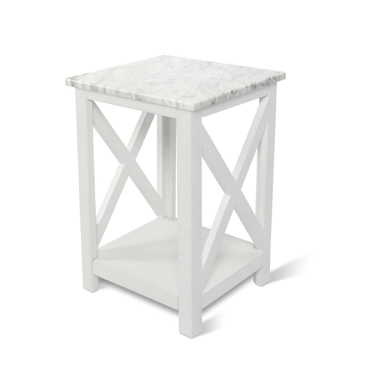 The Bianco Collection TBC-4064-PT1738-WHT End-Tables - View #3