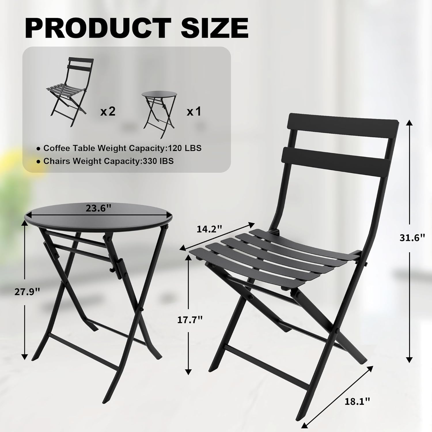 Qeetex LHF-DYQ-PPG-3339PANT Patio-Dining-Sets - View #2