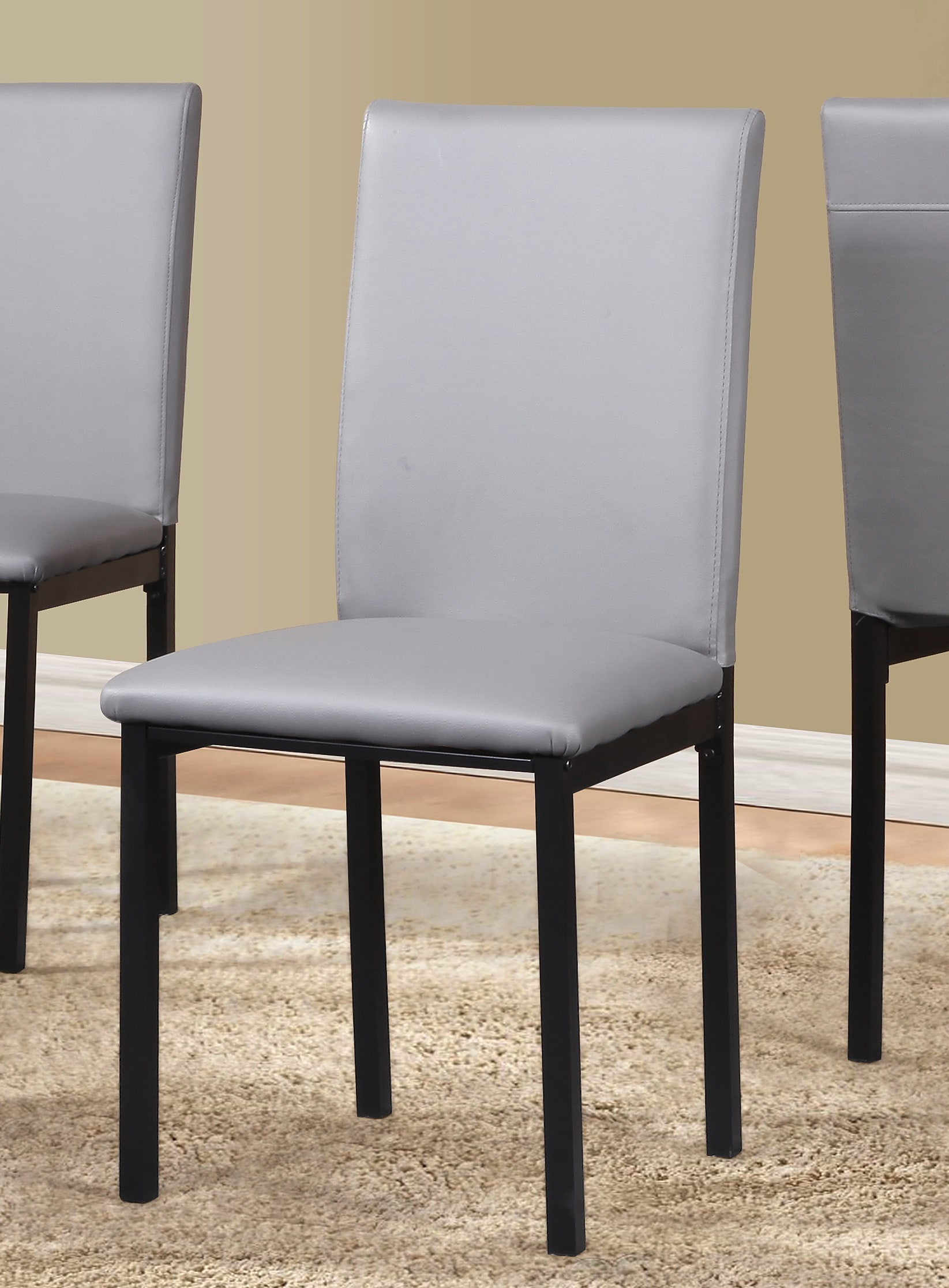 Roundhill Furniture C007GY Dining-Chairs - View #3