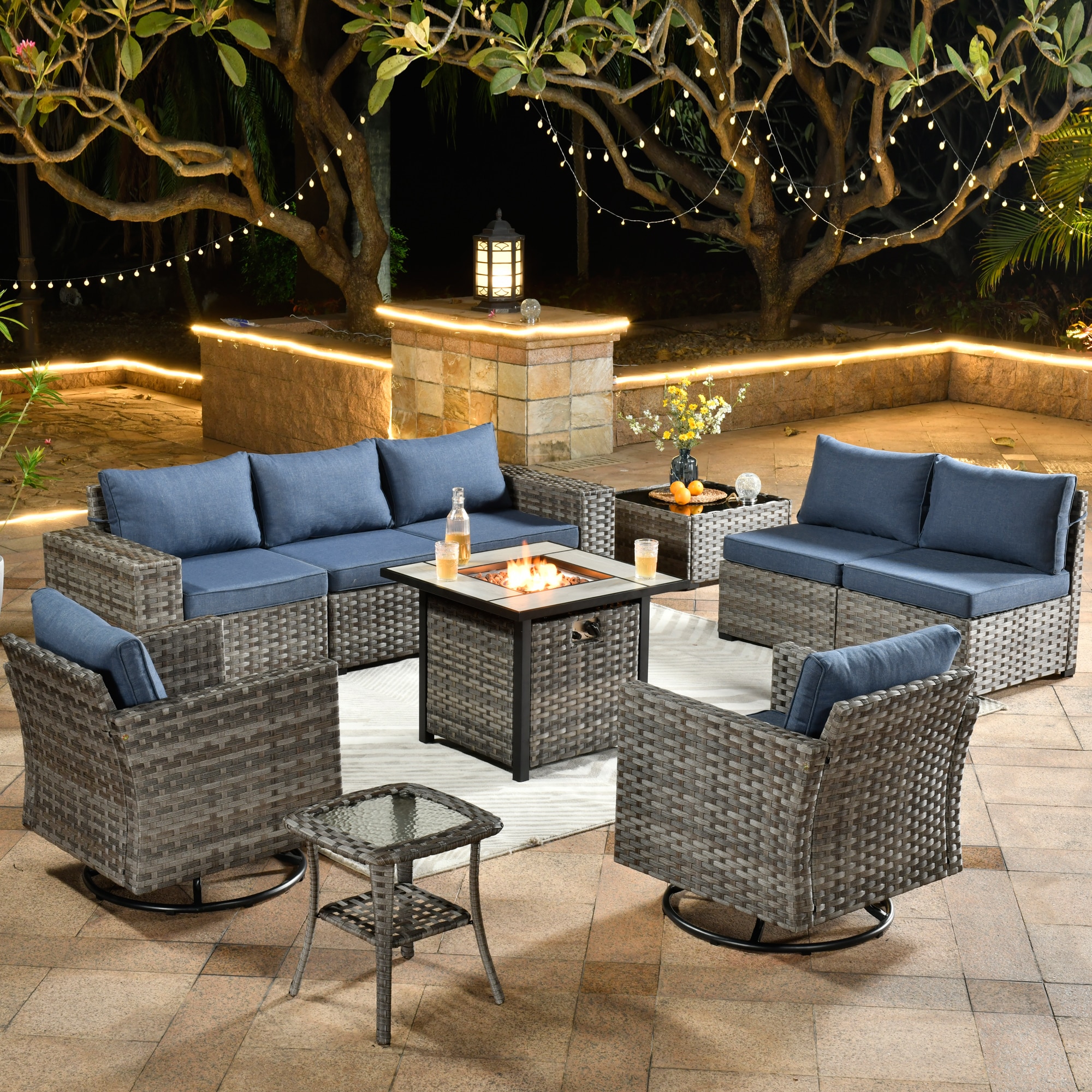 Pouuin SFPYZBBR3-10 Patio-Sofas-Daybeds - View #10