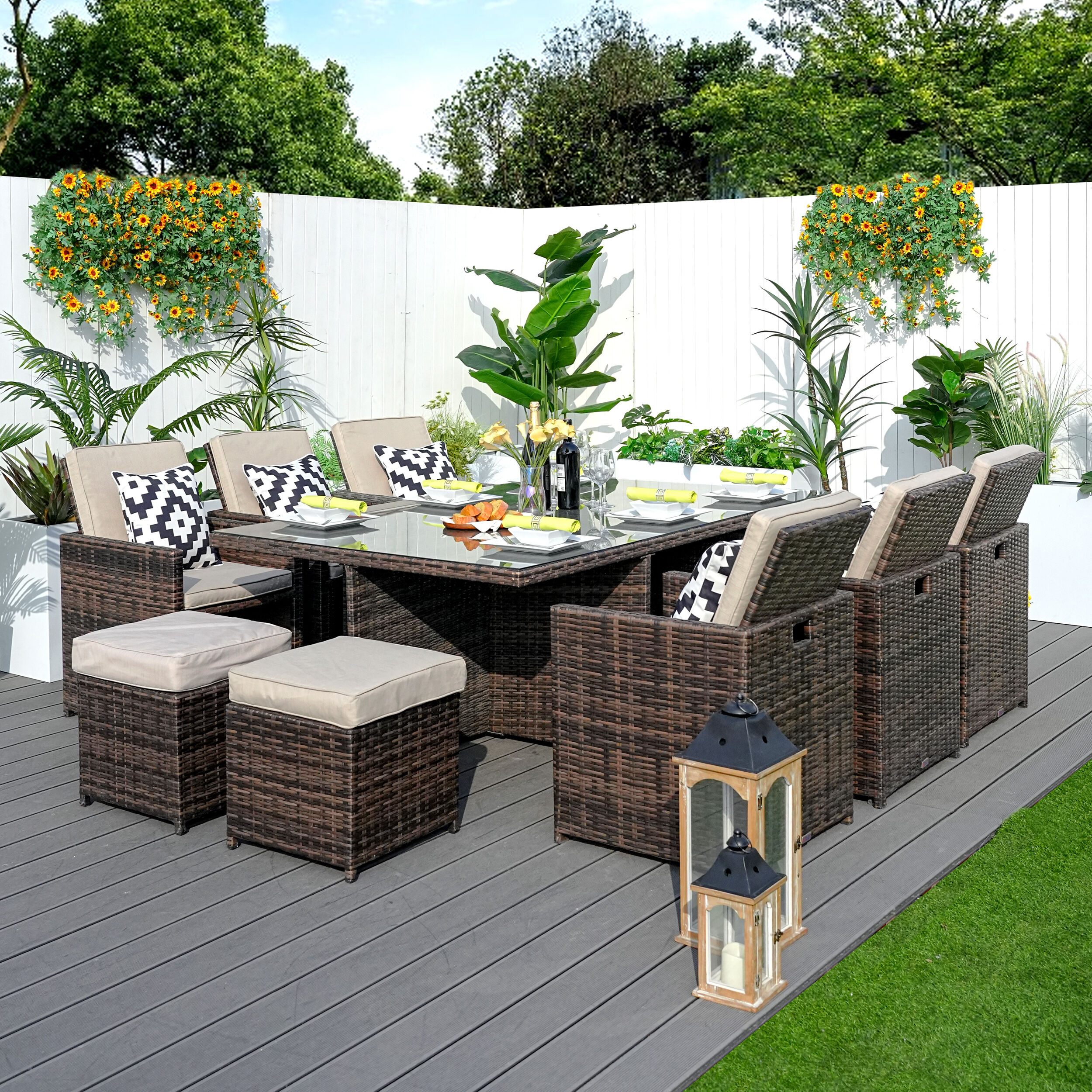 Moda Furnishings MOD-3234-B Patio-Dining-Sets - View #5
