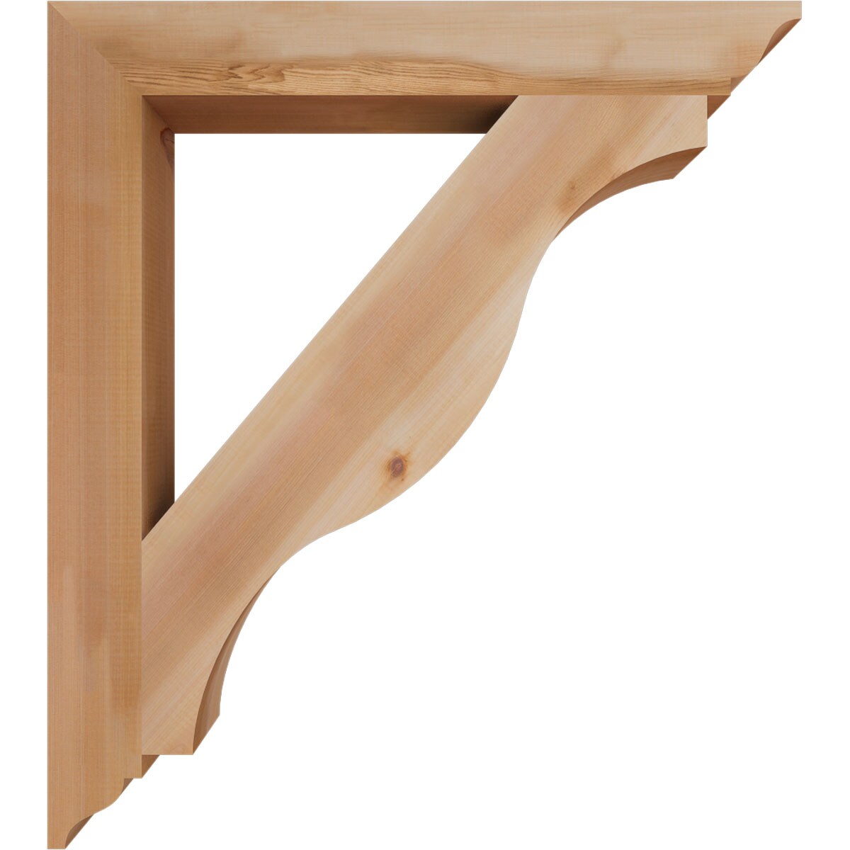 Ekena Millwork BKT04X32X36FST01SWR Exterior-Brackets-Braces - View #3