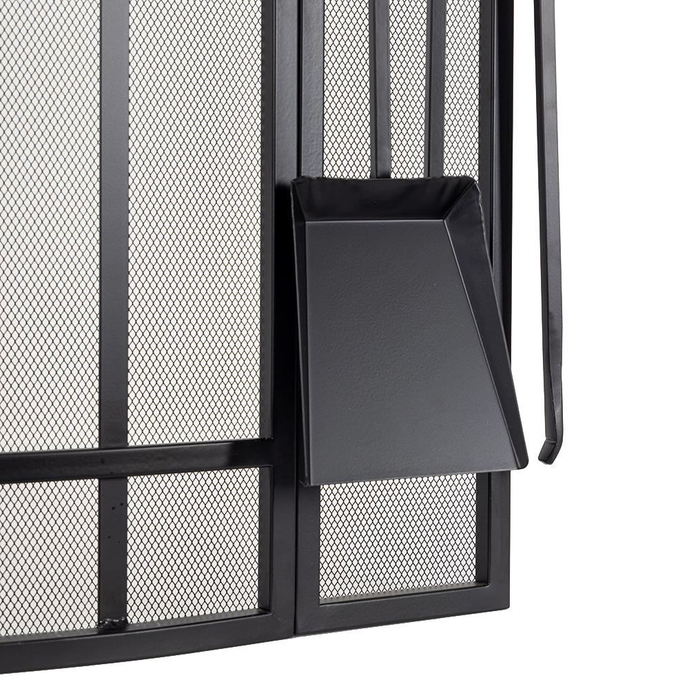 Modern Ember T98052BK Fireplace-Screens - View #6
