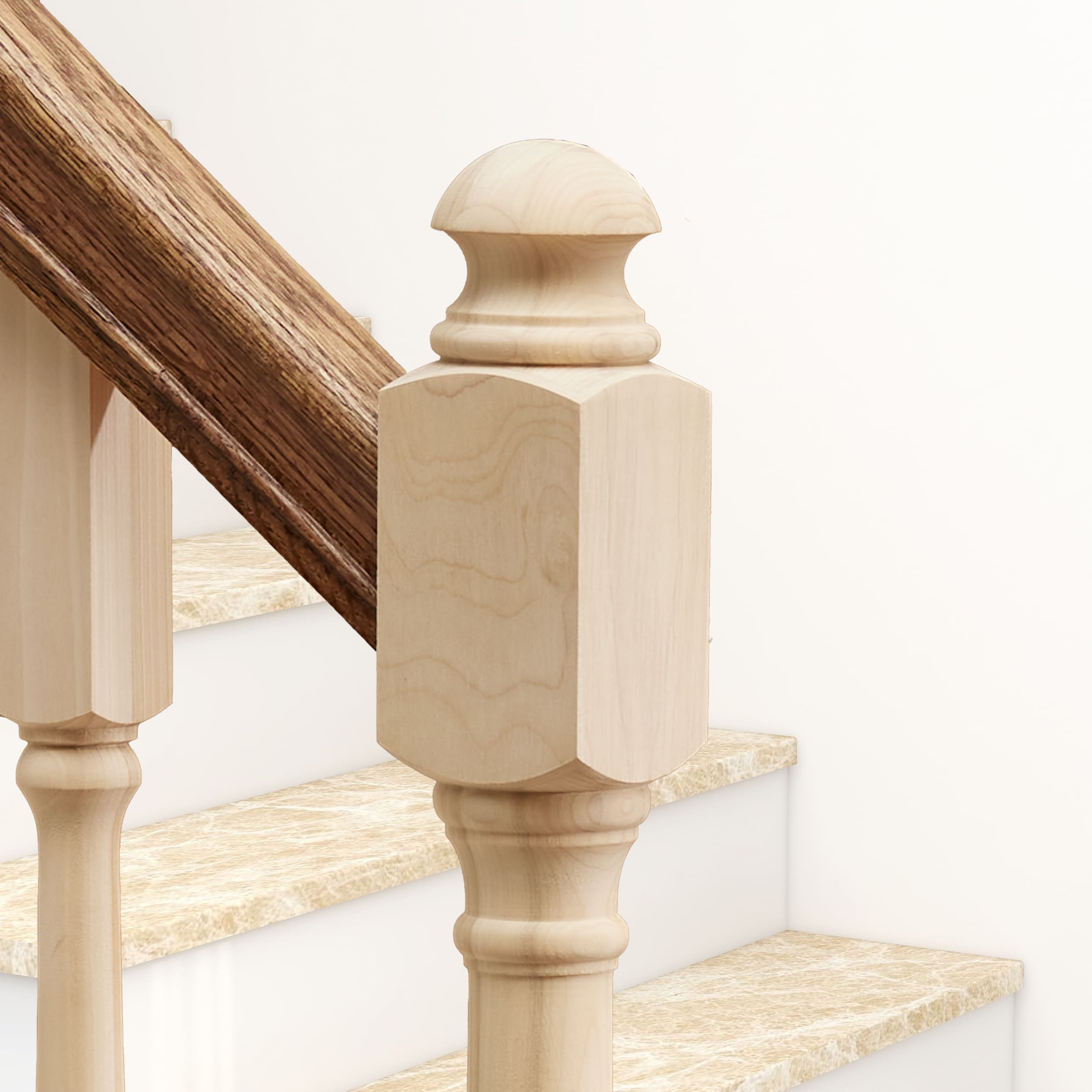 RELIABILT WG4040MT48POP Interior-Stairpart-Newel-Posts - View #2