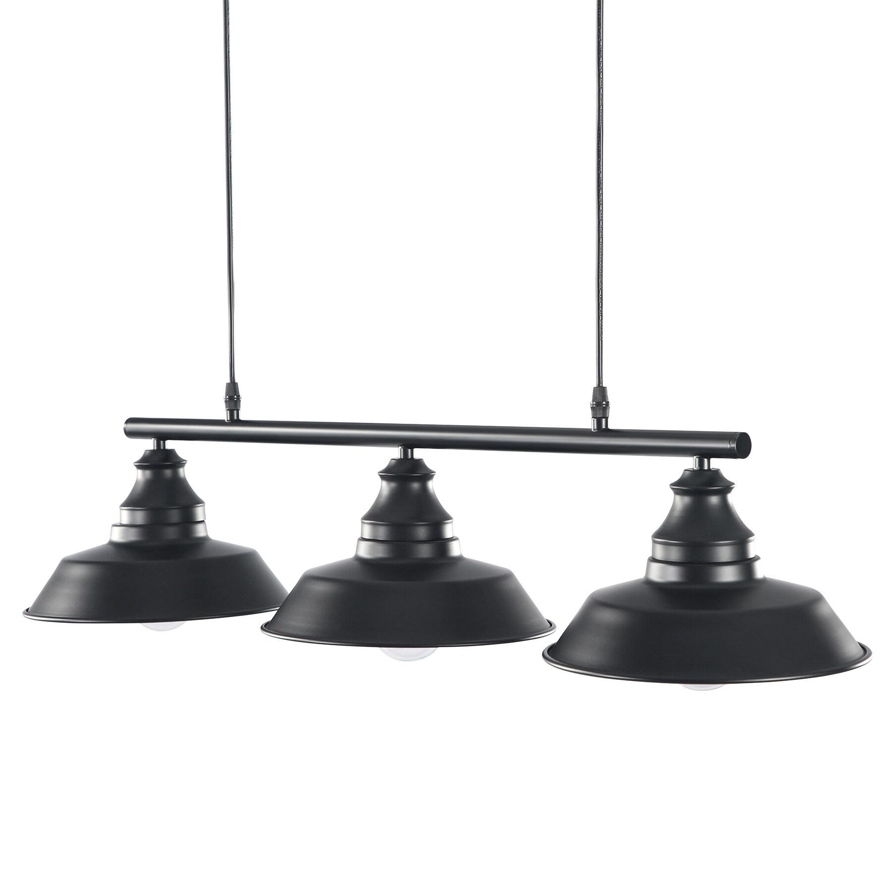 Tribesigns Iris 3-Light Matte Black Modern/Contemporary Linear