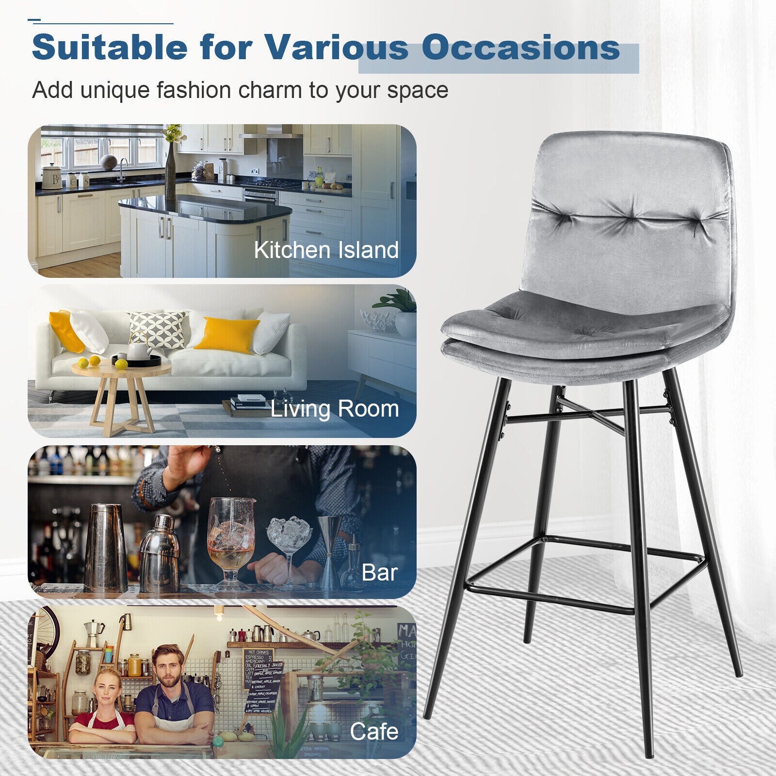 Fenbeli LJMLSFENHY541 stools - View #4