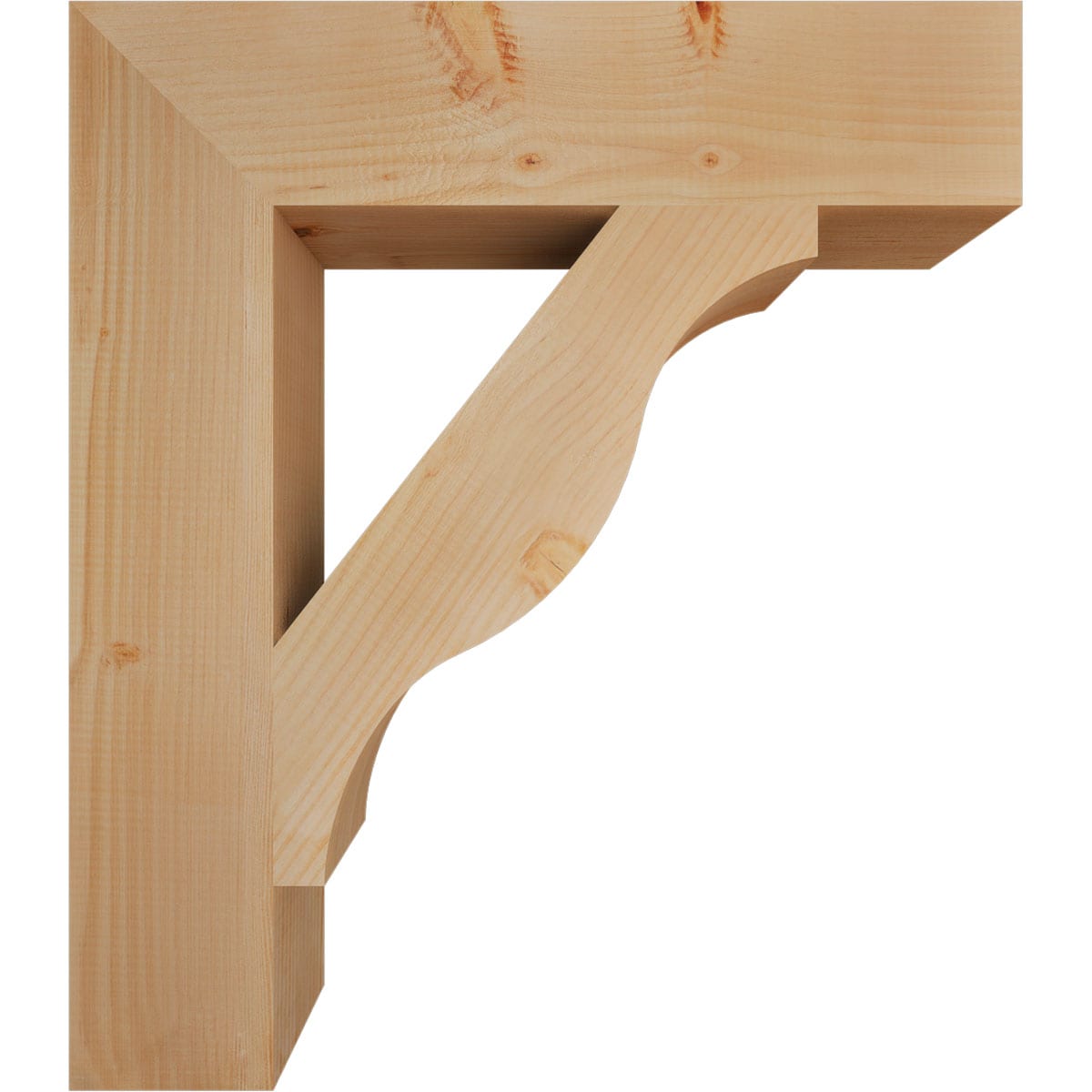 Ekena Millwork BKT06X28X32FST05SDF Exterior-Brackets-Braces - View #3