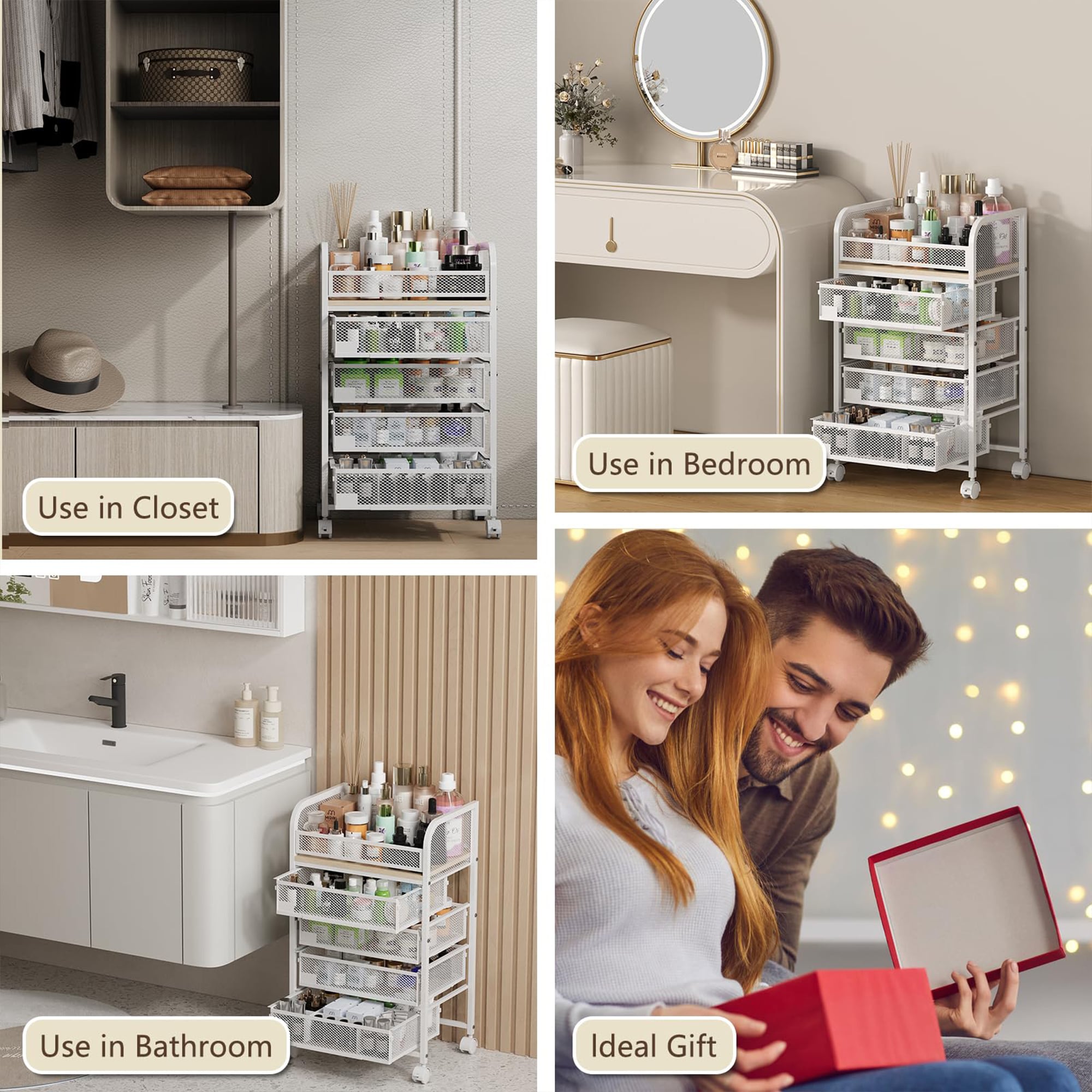 FurniFusion L-HZC-4 Vanity-Stools - View #6