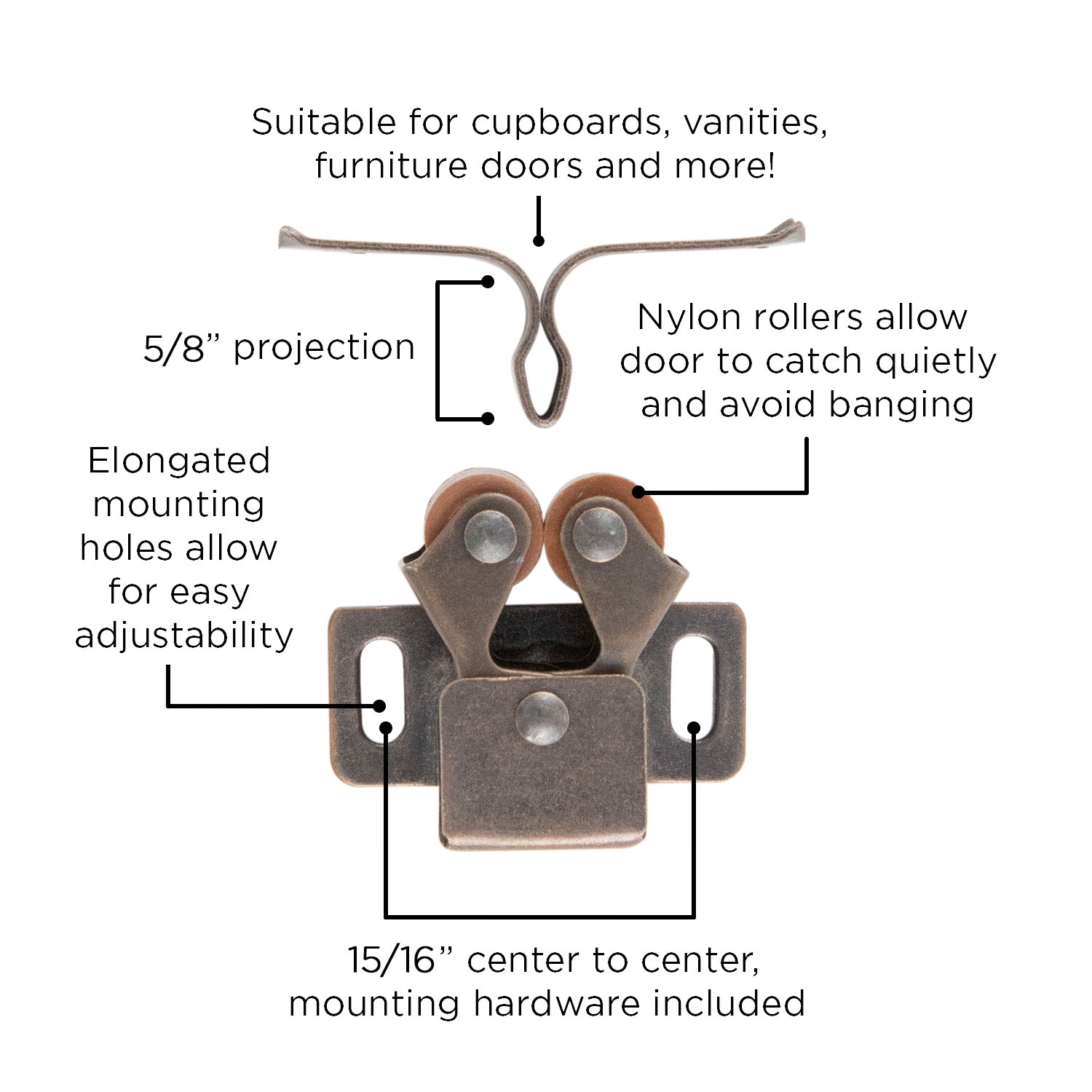 Hickory Hardware P657-STB Cabinet-Hardware-Acessories - View #3