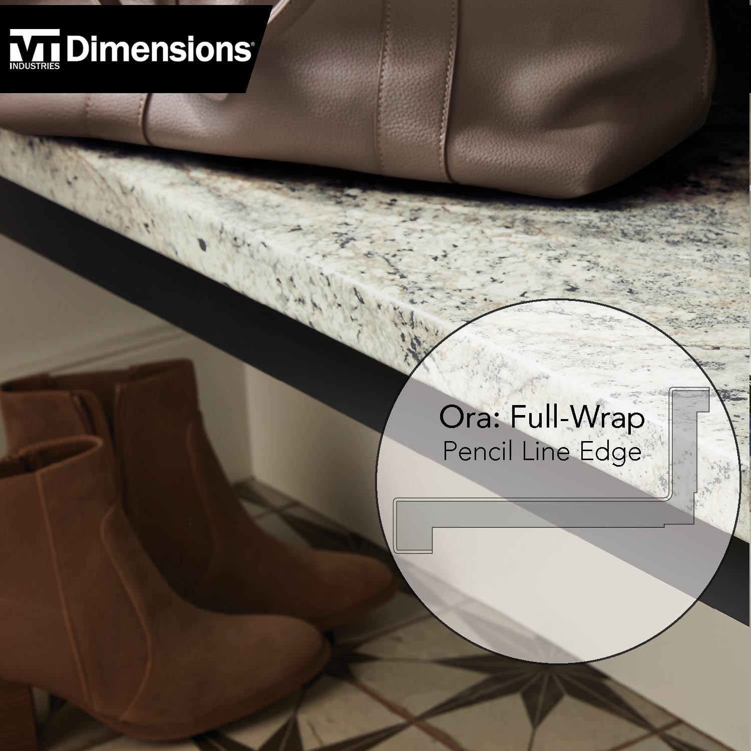 VT Dimensions 016149169996319FXRD Laminate-End-Caps - View #3