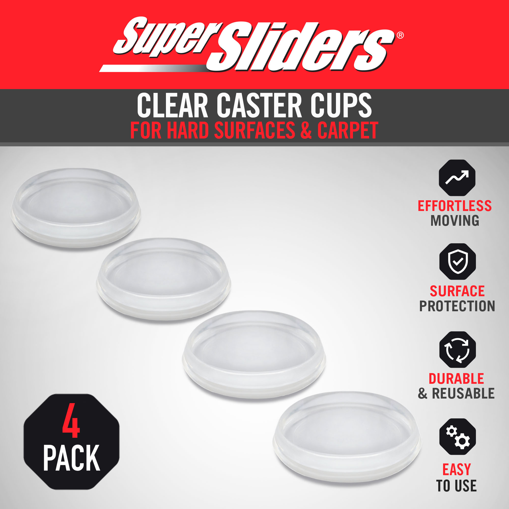 Super Sliders 4679326SL Caster-Cups - View #3