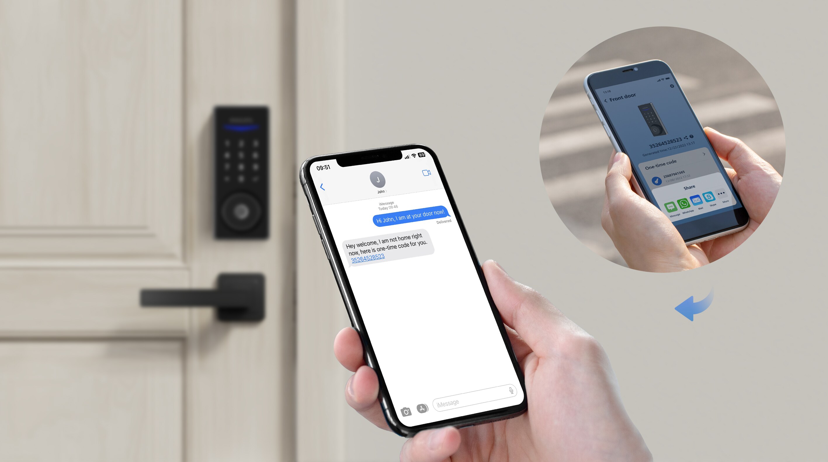 Philips DDLOM1010X-1H-SN Electronic-Door-Locks - View #12