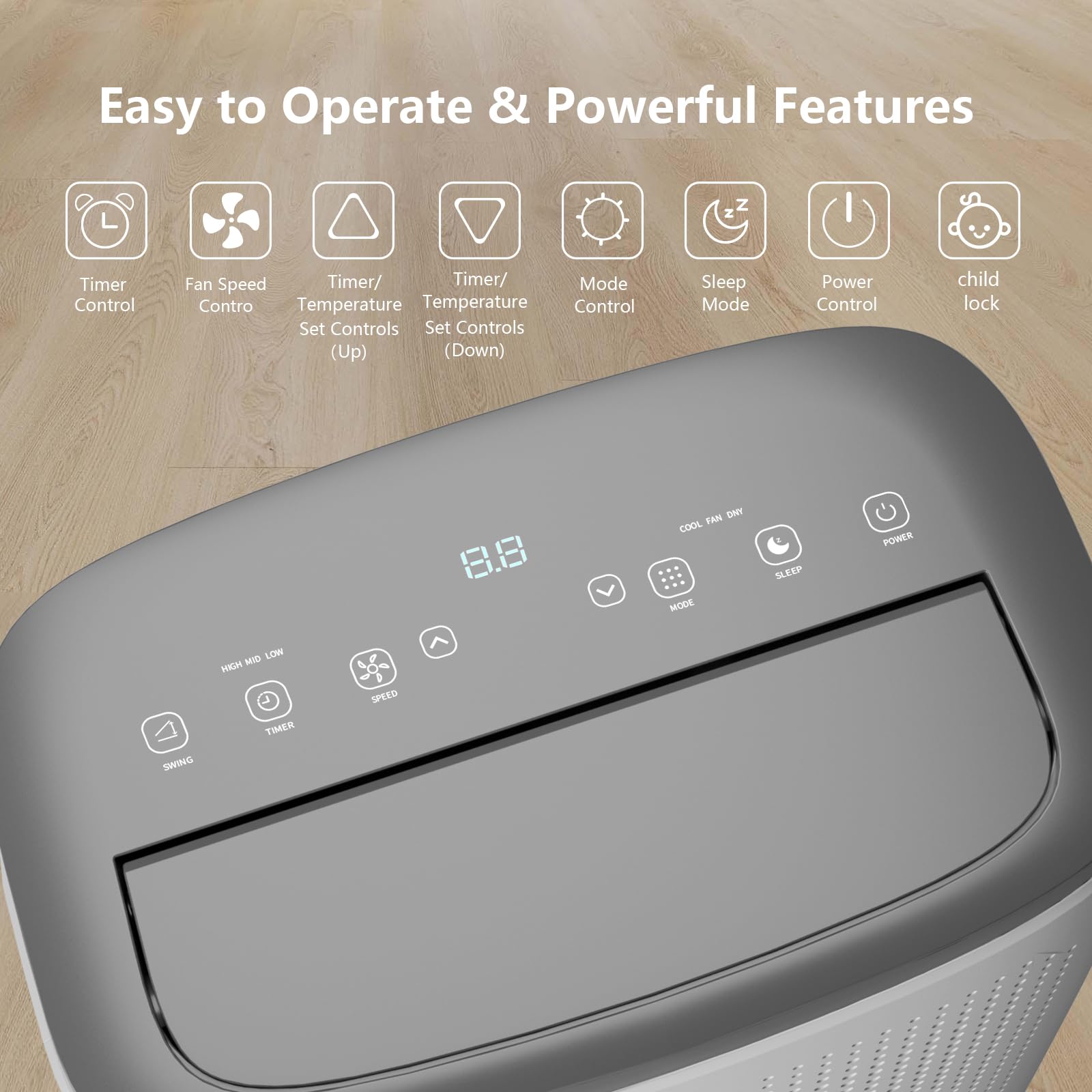 DEXSO ENCOREPHOBA16943 Portable-Air-Conditioners - View #3