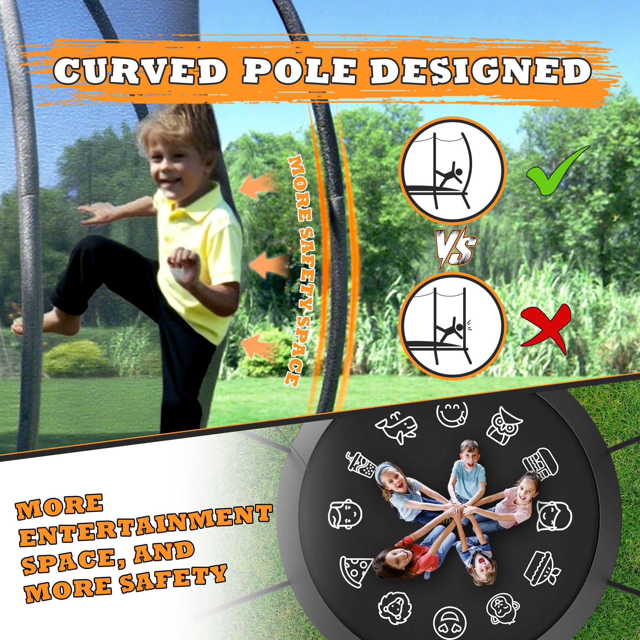 Jumpfly RT10FTBK002 trampolines - View #11