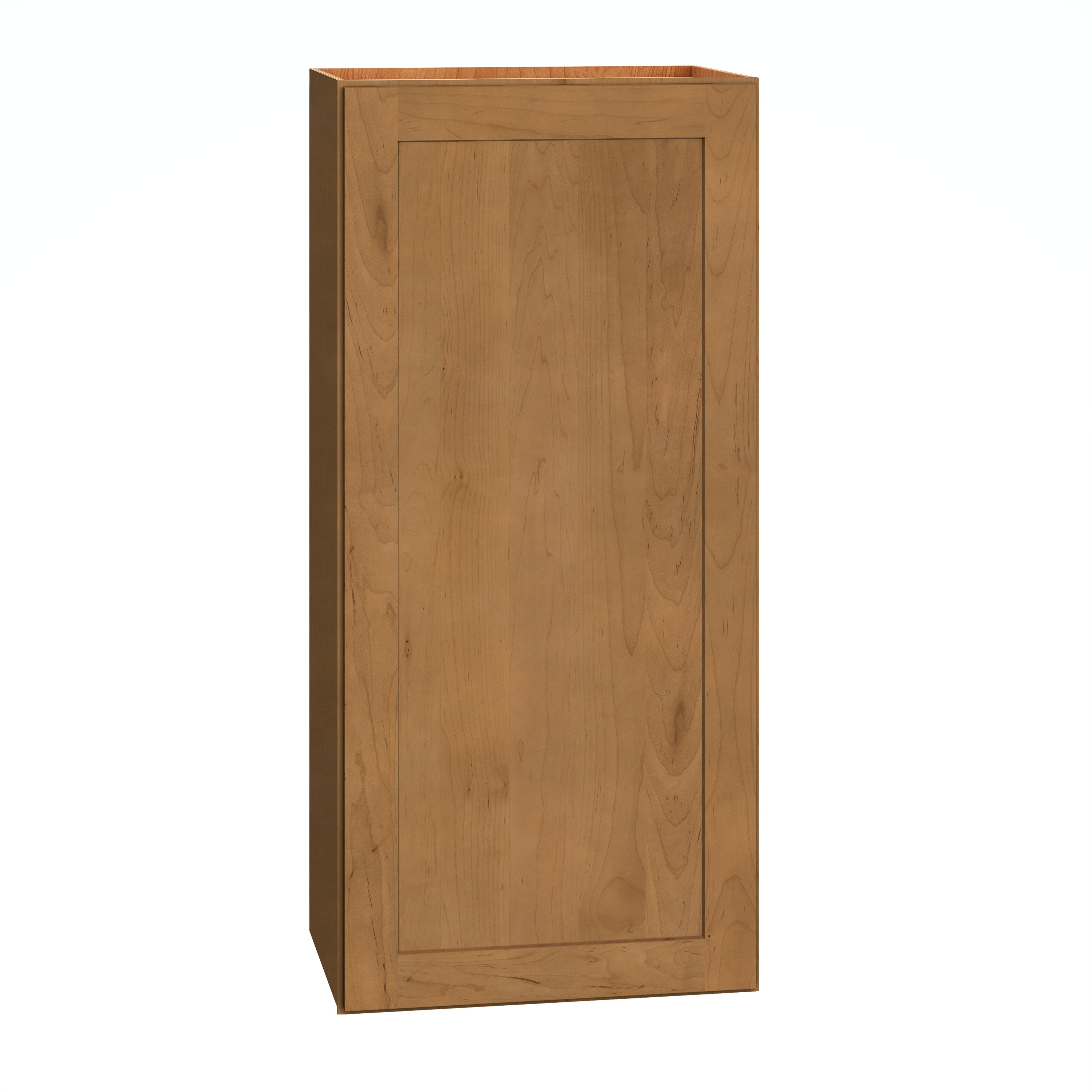 Diamond Express 62L-W1839R Jamestown 18-in W x 39-in H x 12-in D Sahara Brown Wall Fully assembled Plywood Cabinet (Recessed Panel Shaker)