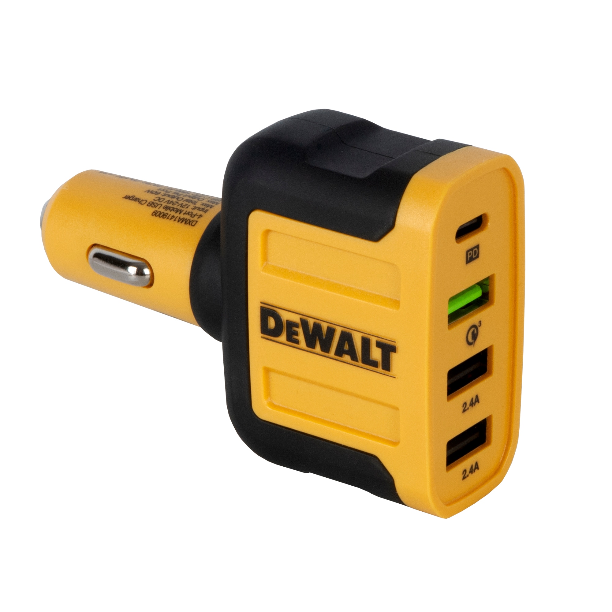 Enlighten Maleri skranke DEWALT Type C; Usb A Car Charger 4 in the Mobile Device Chargers department  at Lowes.com