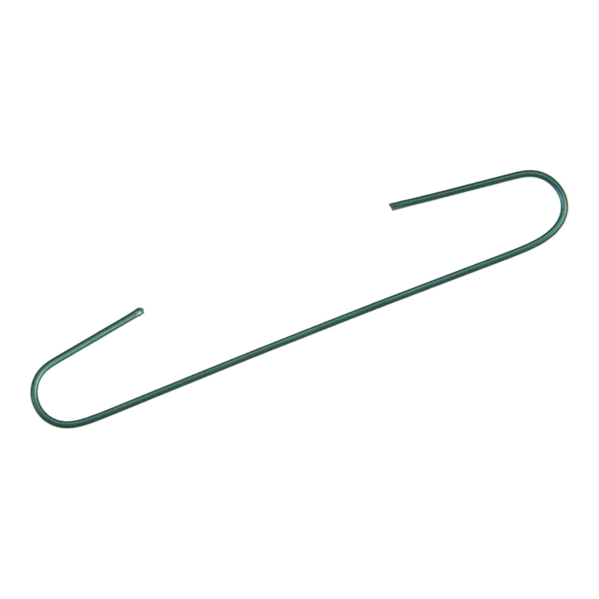 Northlight Jumbo Christmas Ornament Hooks - 2.5 inch - Emerald Green - Club Pack of 50