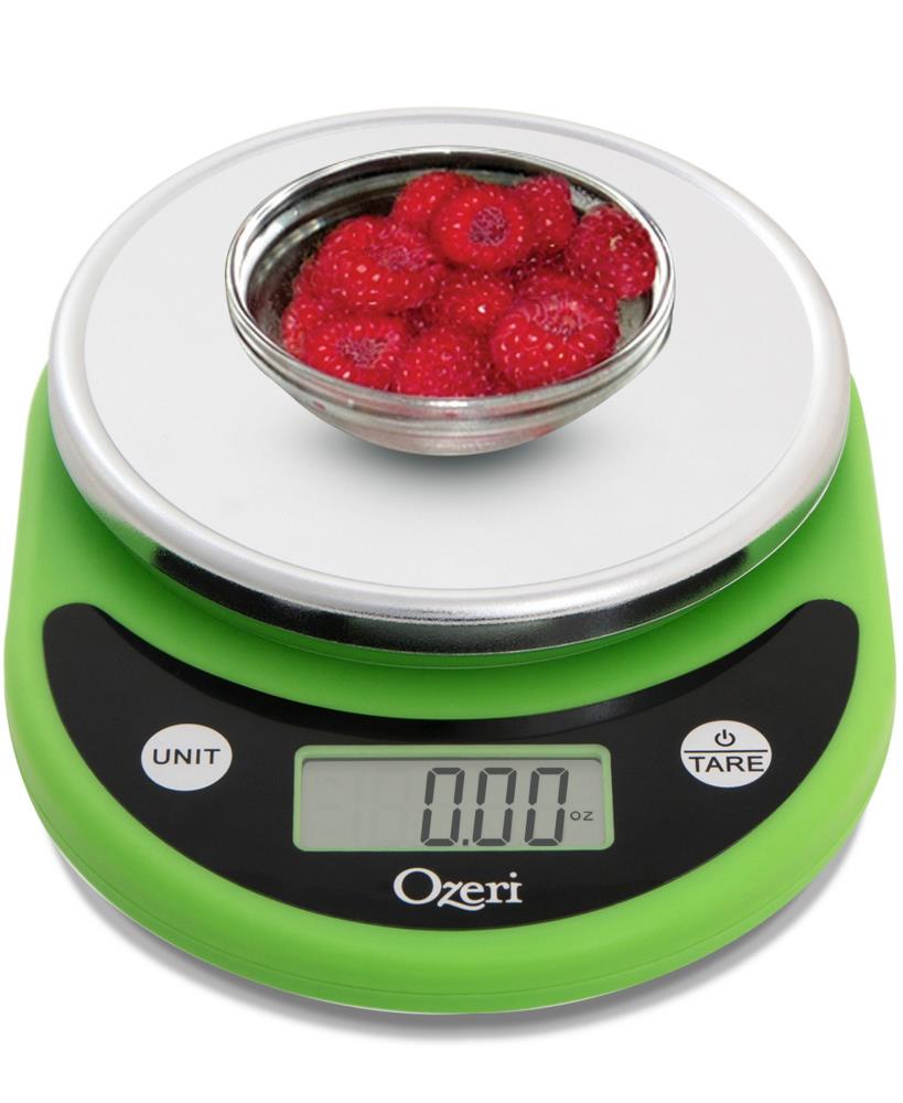 Ozeri Pronto Digital Multifunction Kitchen and Food Scale, Red