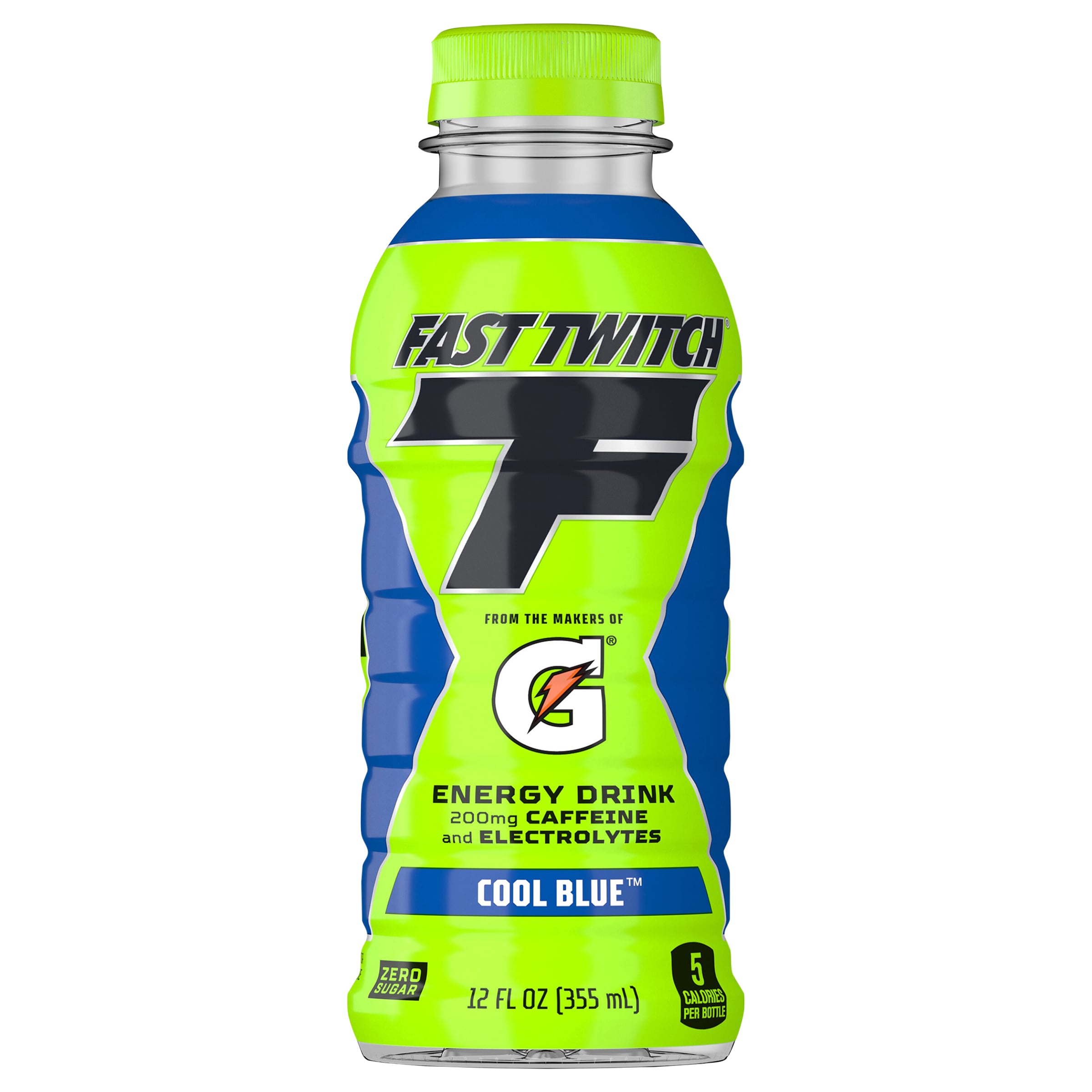 Fast Twitch 876063811910 12-fl oz Cool Blue Sports Drink