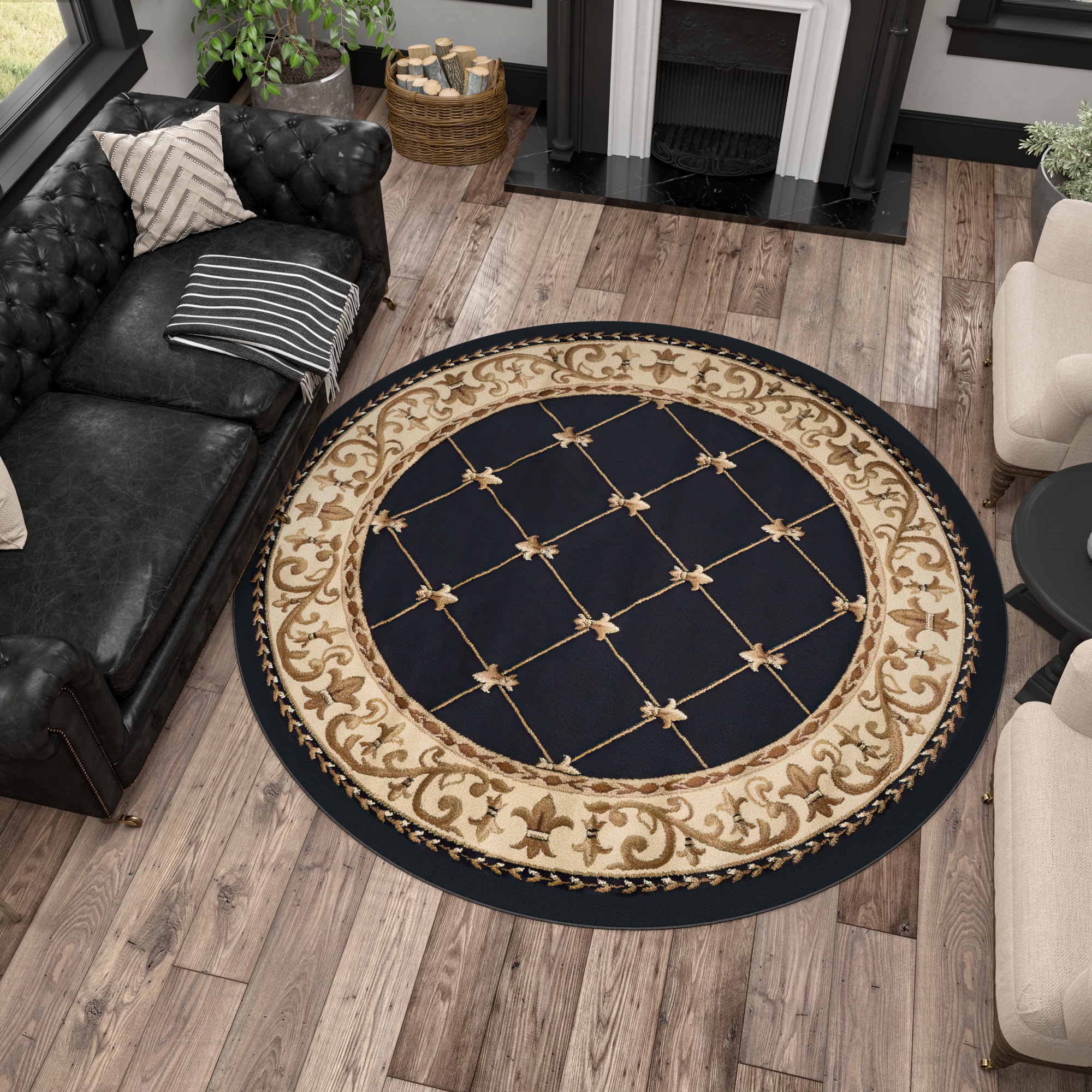 Tayse SNS4883 6RND rugs - View #5