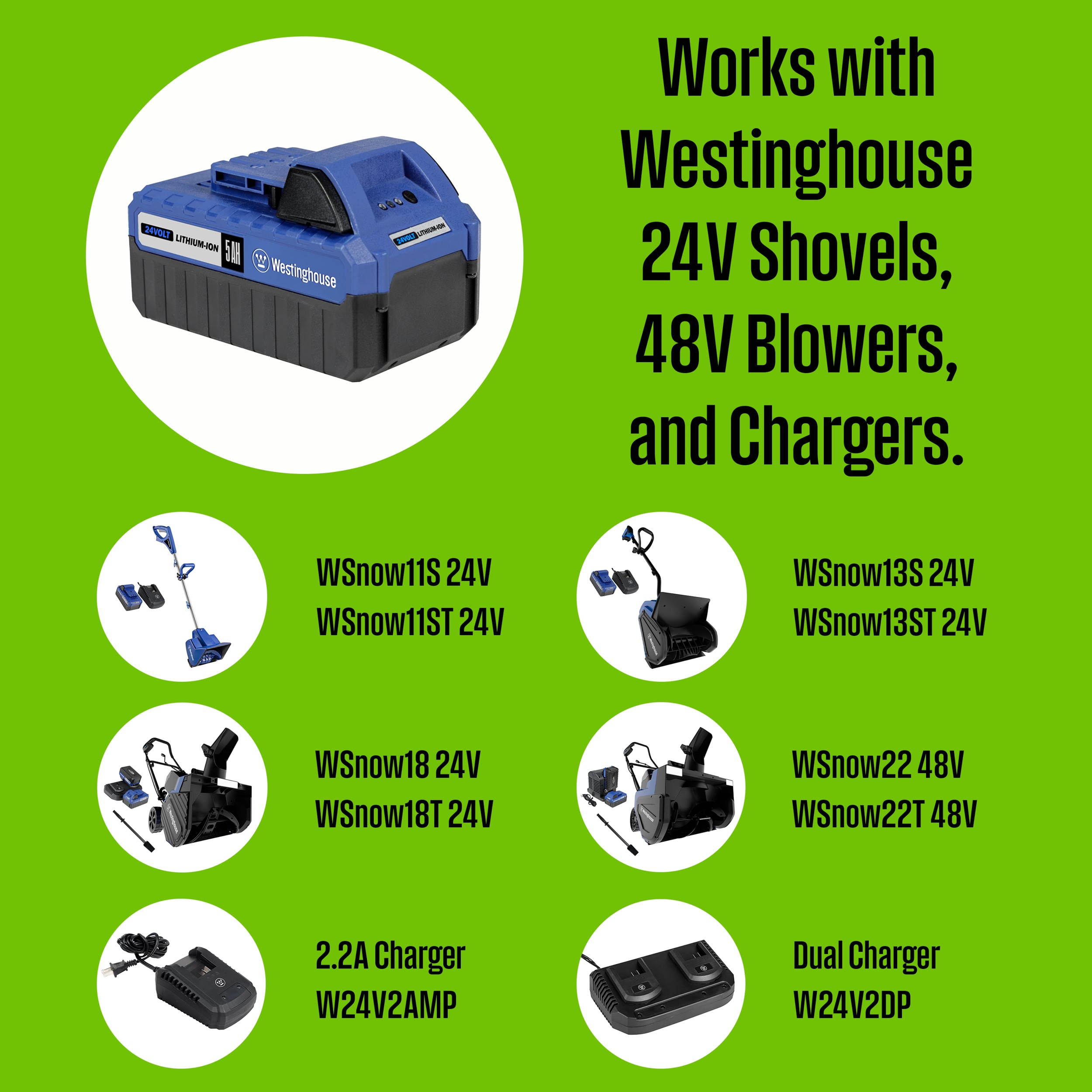 Westinghouse W24V5AH Cordless-Ope-Batteries - View #3