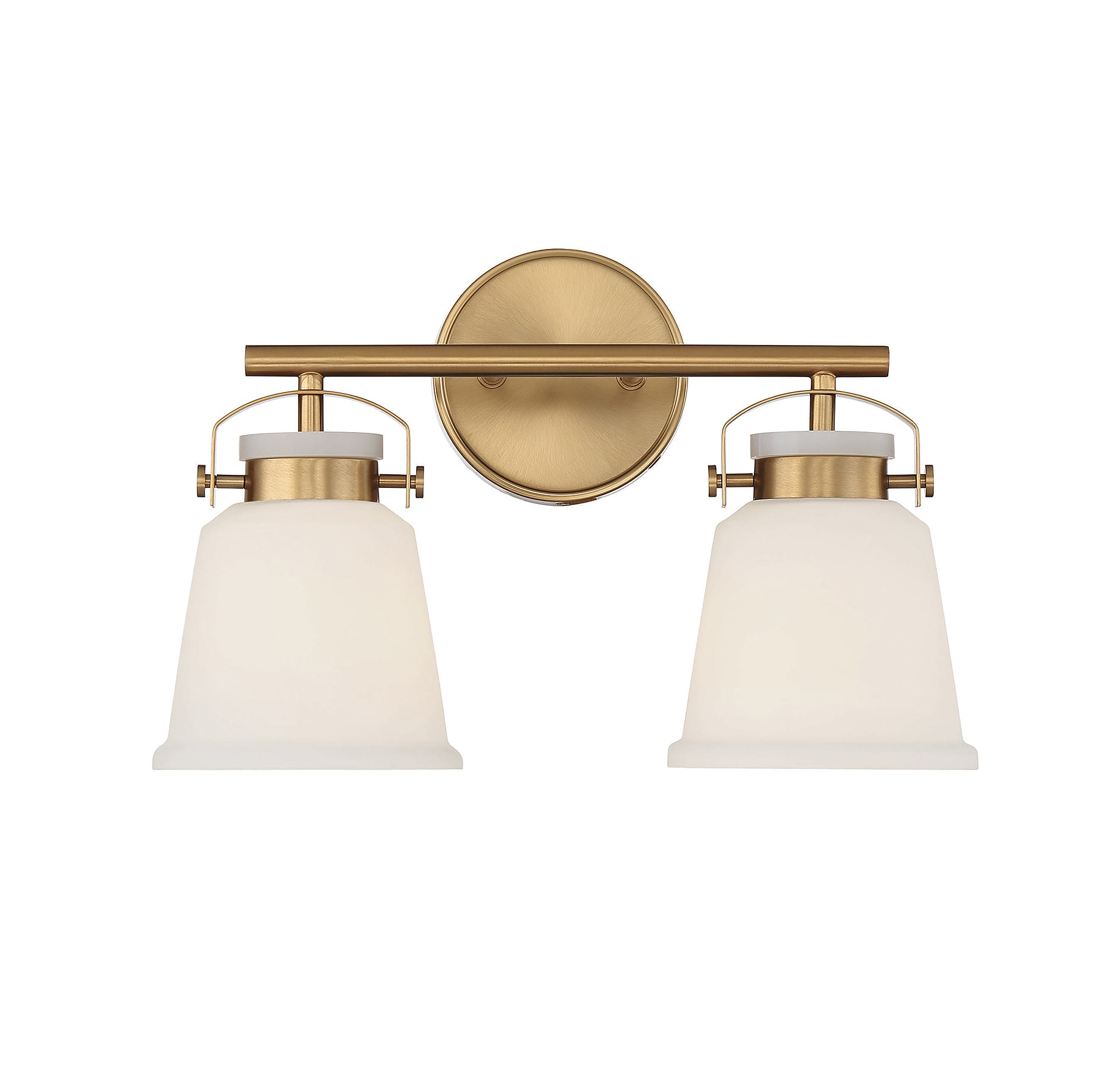 Savoy House Essentials 8-1627-2-322 Kaden 16-in 2 -Light Brushed Brass Traditional Vanity light