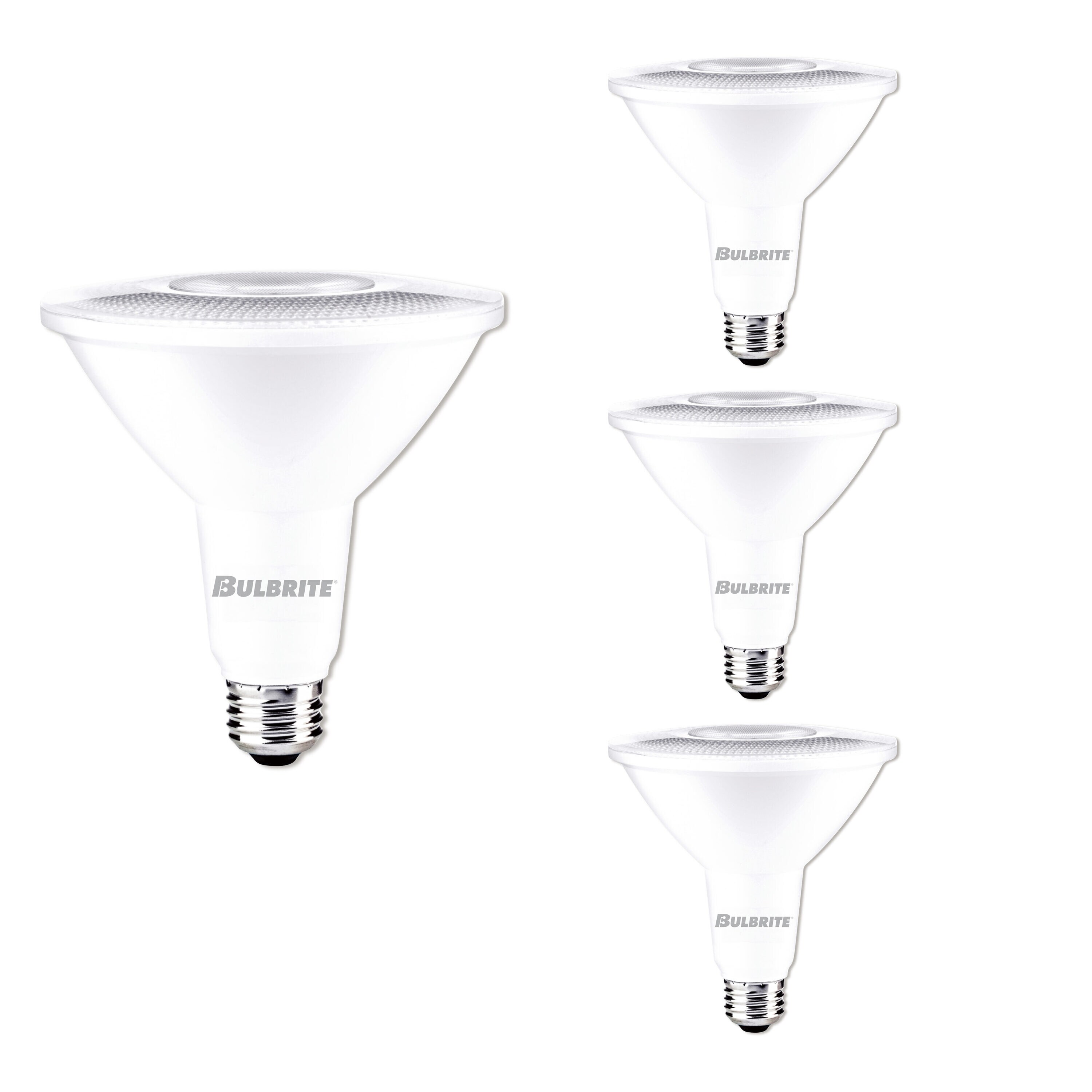 Bulbrite 861747 90 -Watt EQ PAR38 Cool white Medium base (E-26) Dimmable LED Spot Flood Light Bulb 4 -Pack