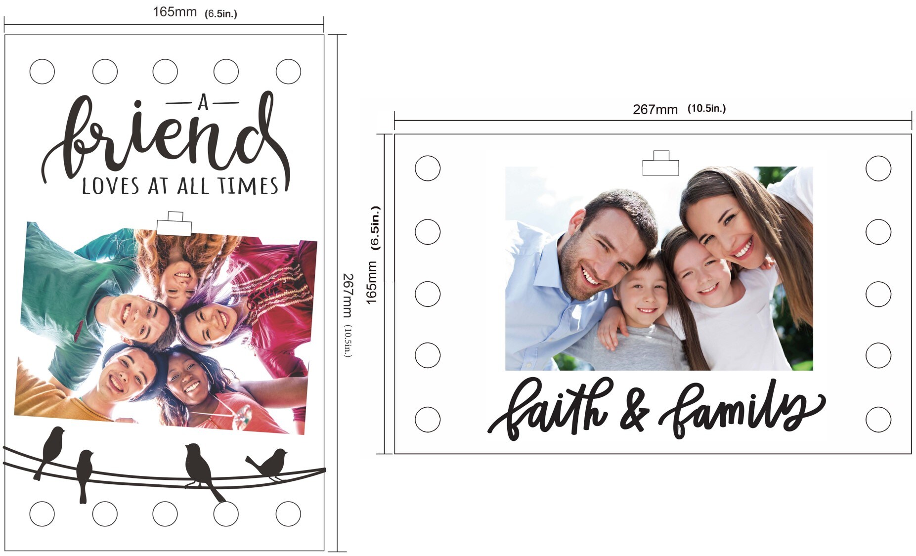LuxenHome WHD673 Picture-Frames - View #8