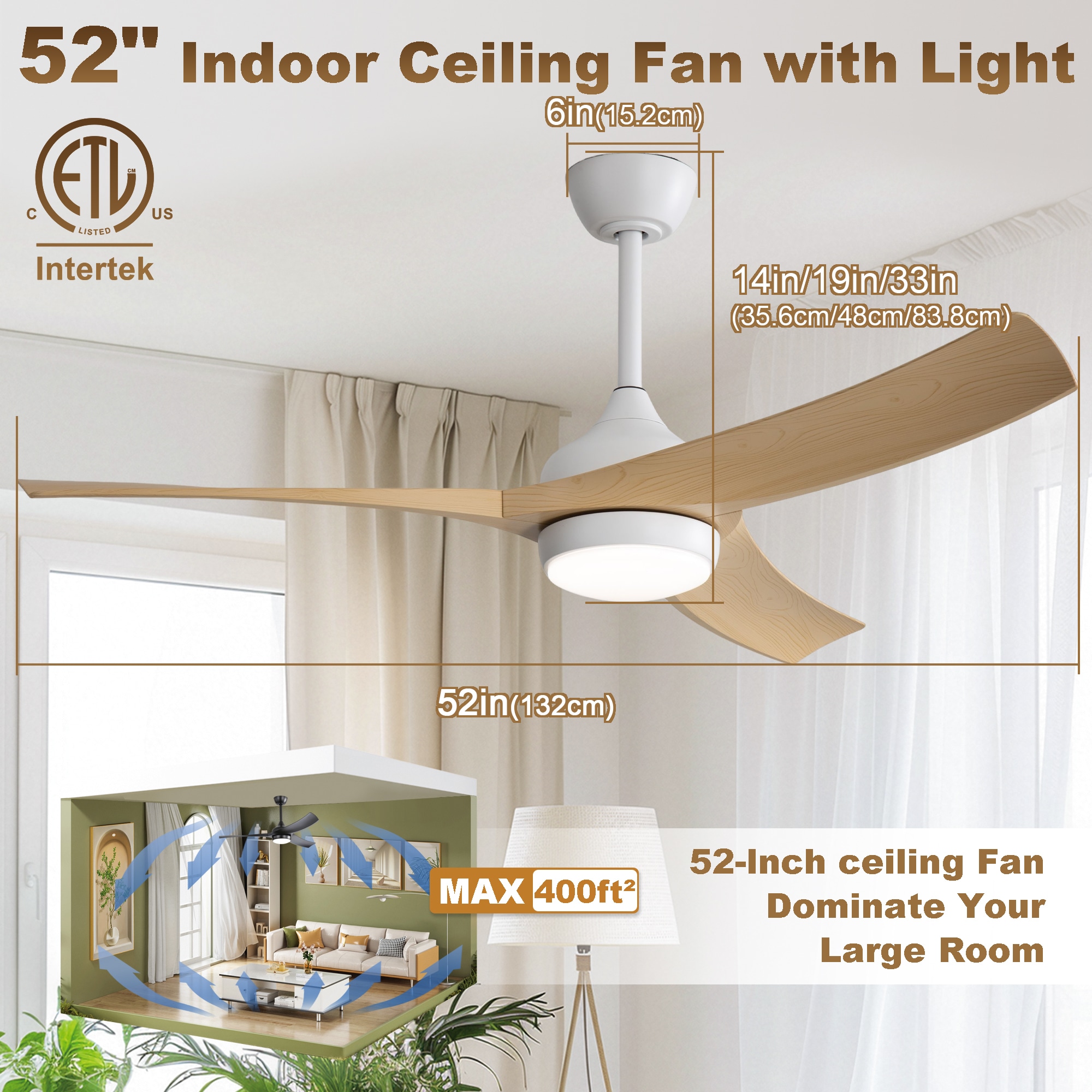 Sunrinx MG12-CF-9 Ceiling-Fans - View #8
