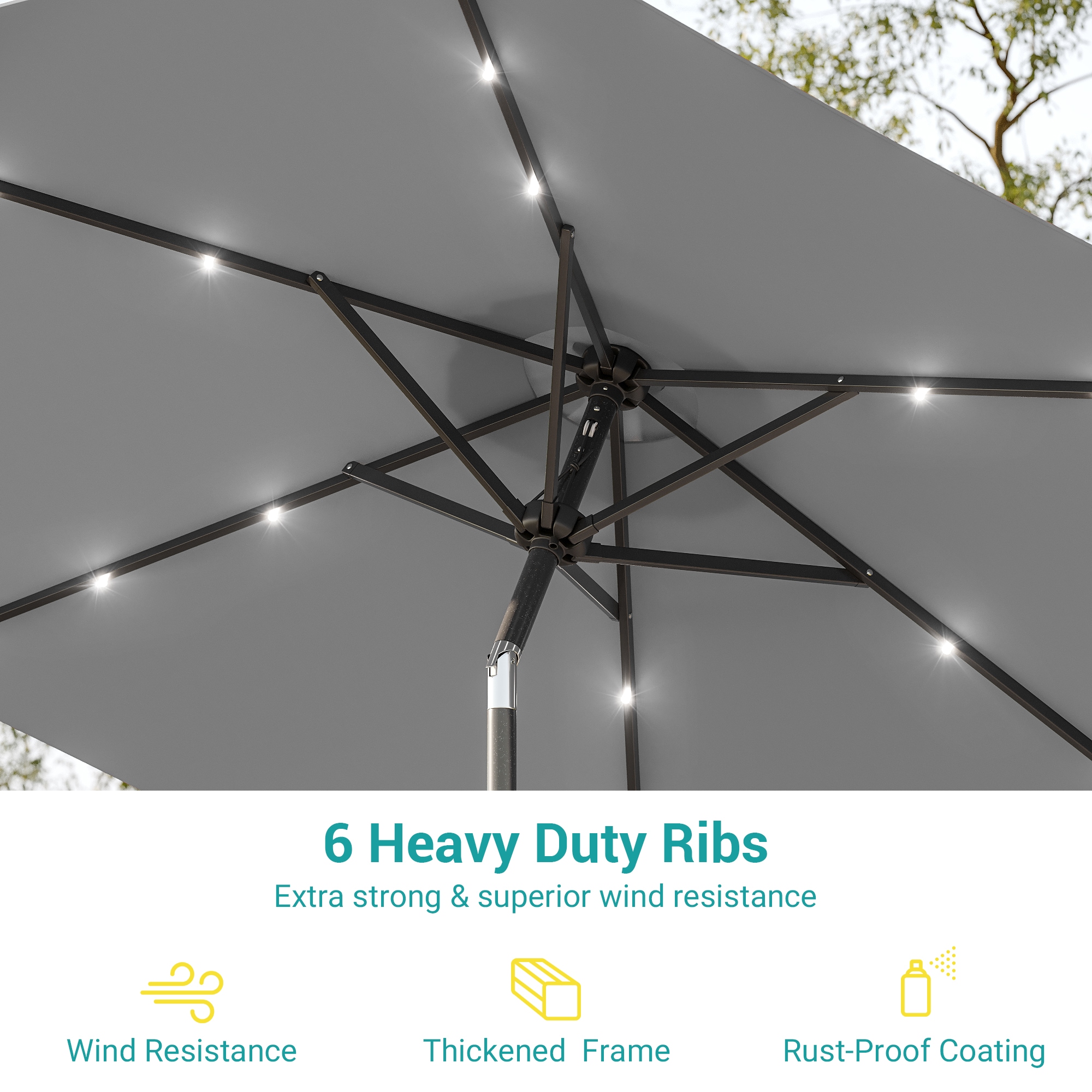 ACEGOSES LW-LED75GY Umbrellas-2 - View #3
