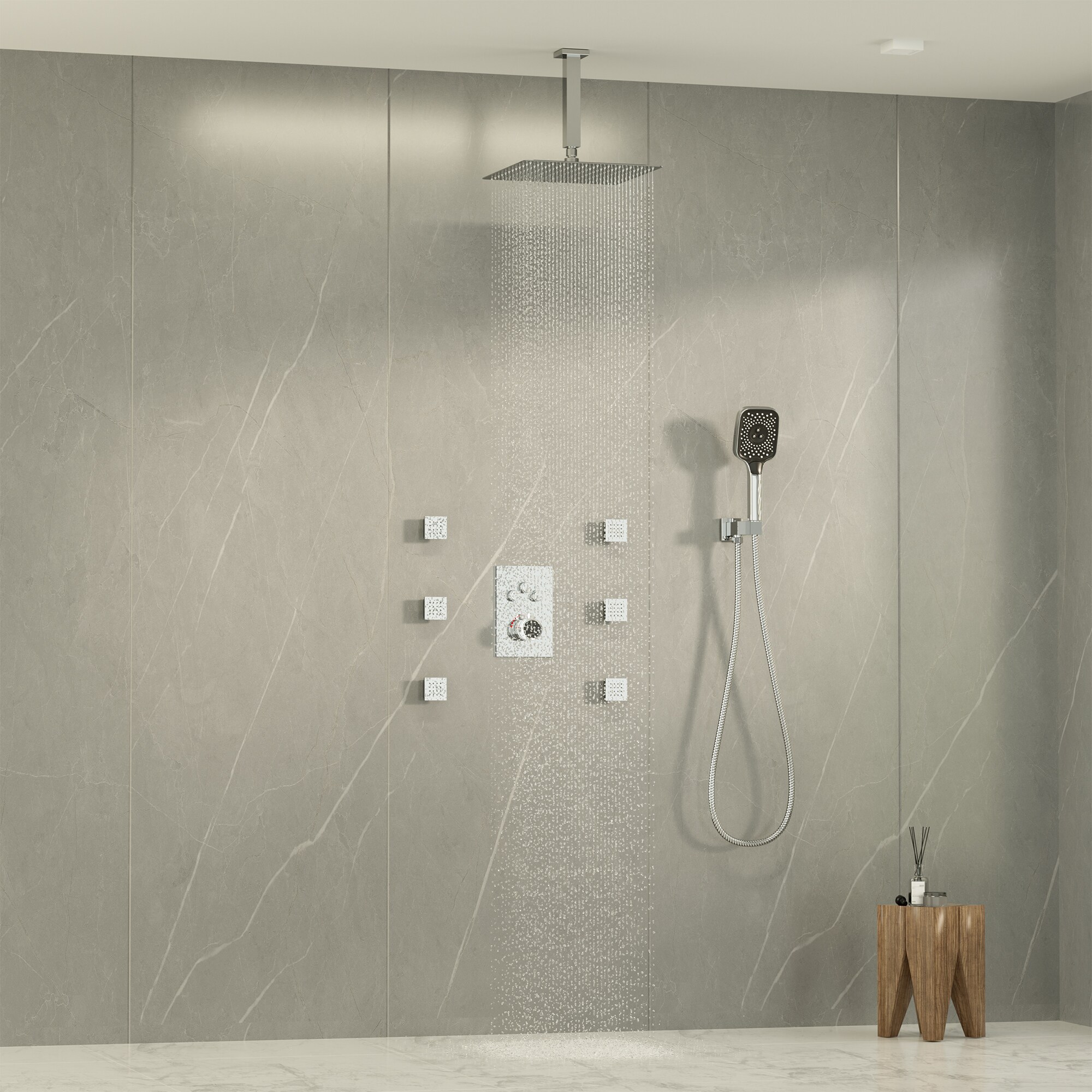 Clihome RCH-BABF655 Showerhead-Bar-Panels - View #3