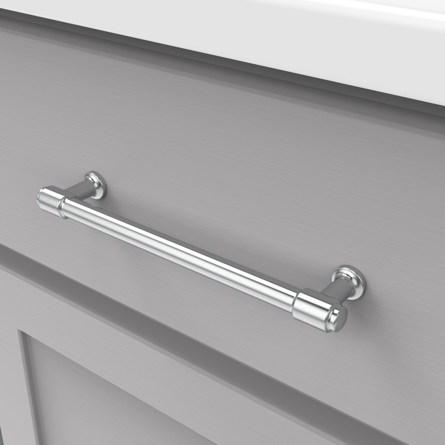 Hickory Hardware H077854CH Cabinet-Pulls - View #3