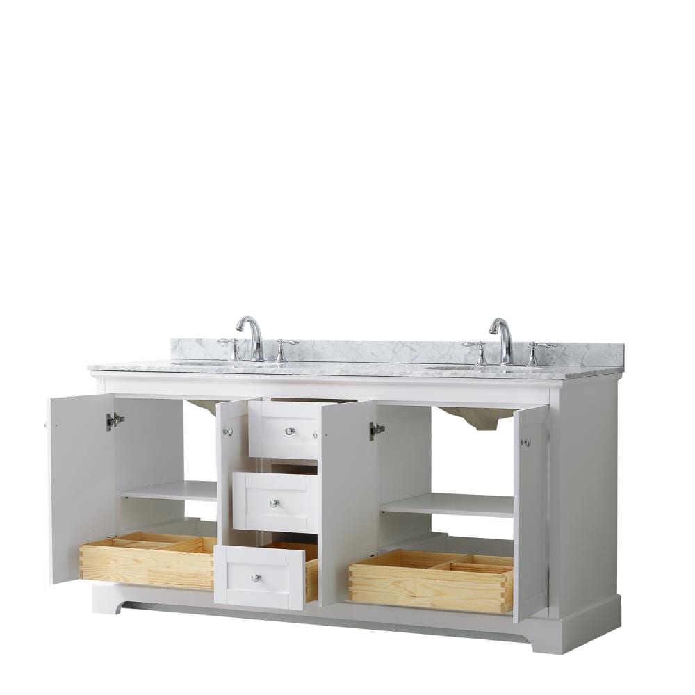 Wyndham Collection WCV232372DWHCMUNOMXX Bath-Vanity-Combo - View #5